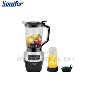 Sonifer 2 in 1 With Grinder Cup Electric 1.8L Plastic Jar Blender