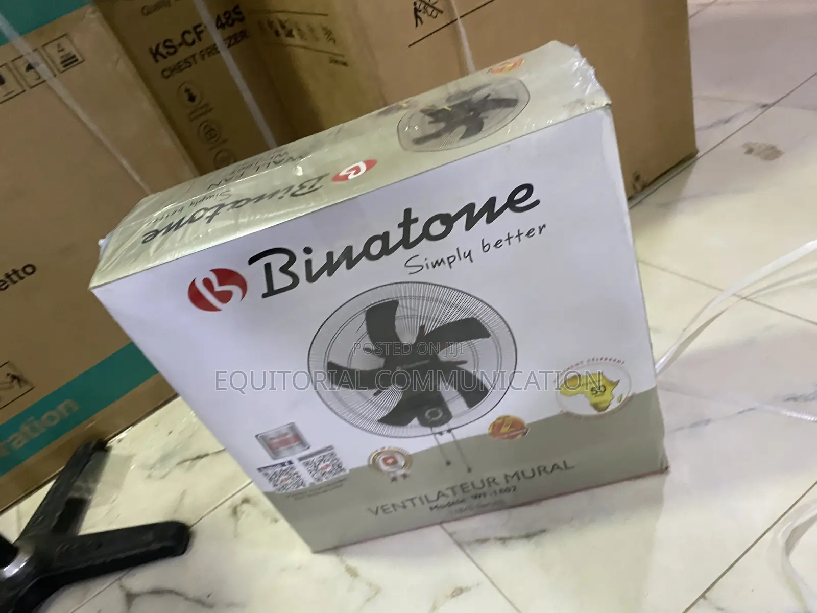 Binatone 18-Inch Wall-Mounted Fan for Everyday Cooling