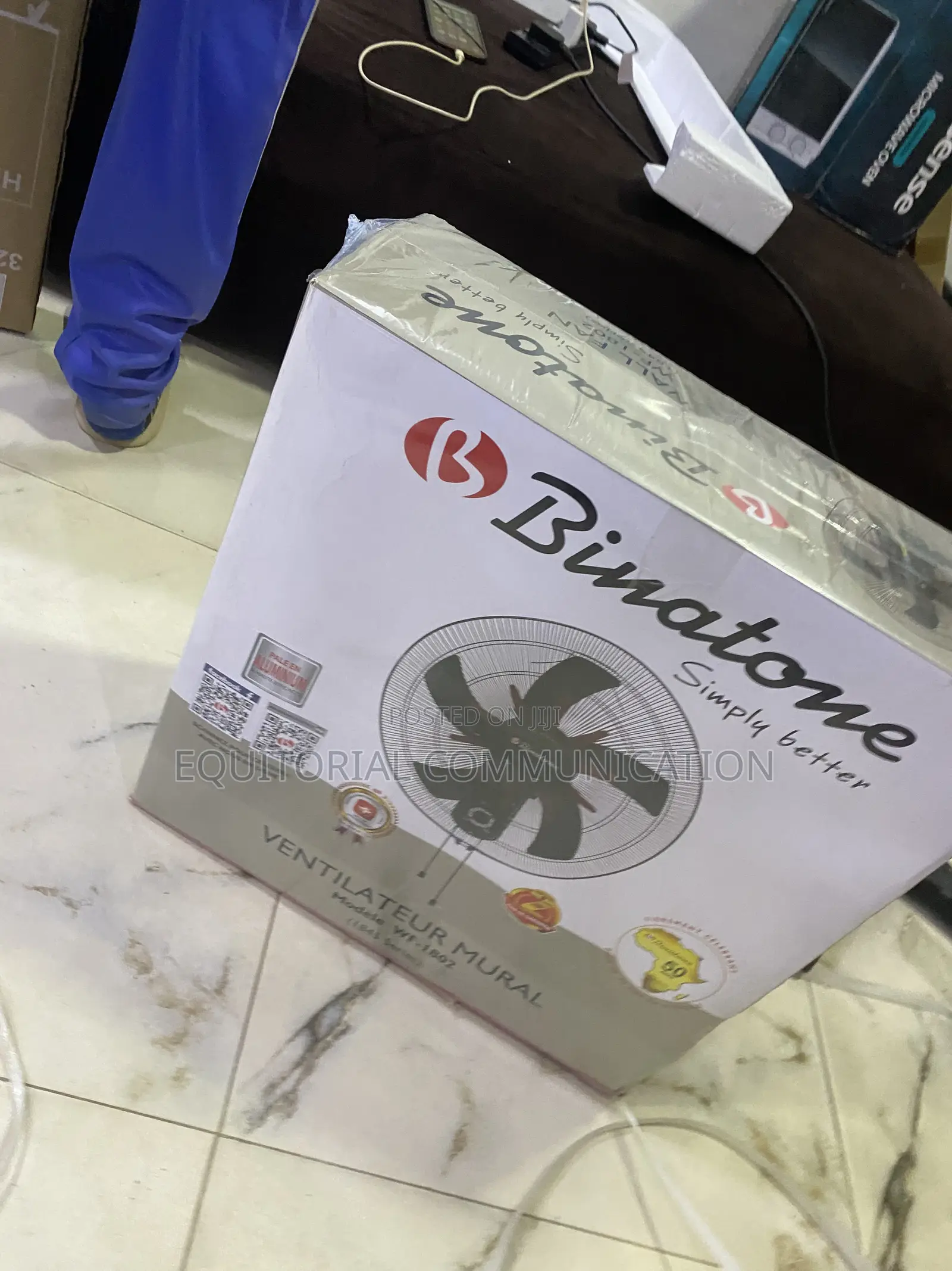 Binatone 18-Inch Wall-Mounted Fan for Everyday Cooling