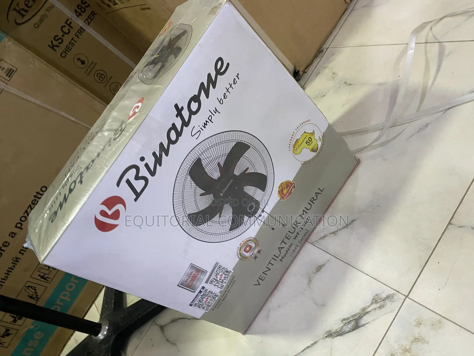 Binatone WF-1802 Oscillating Fan With 3 Speed Options