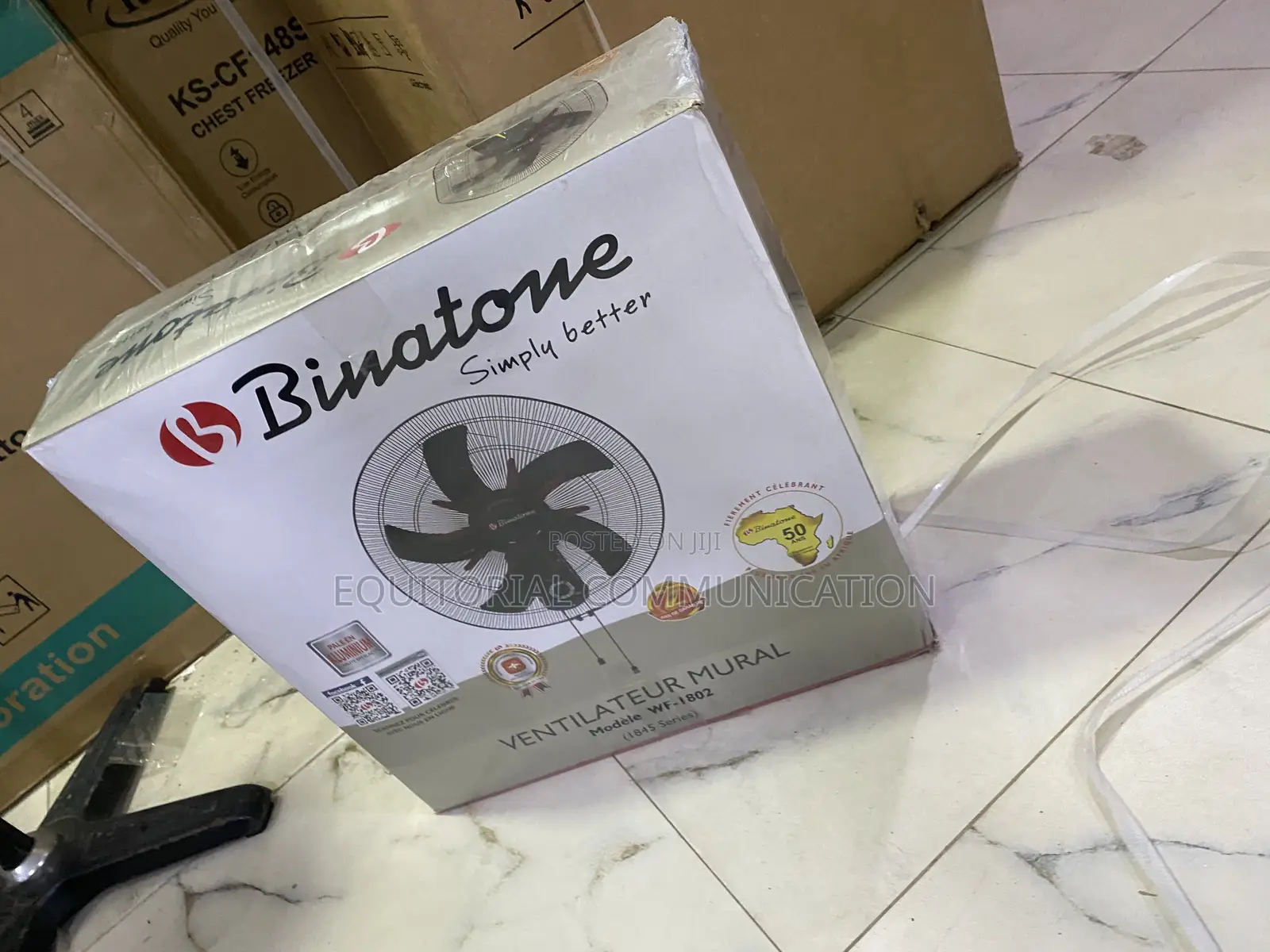 Binatone WF-1802 Oscillating Fan With 3 Speed Options