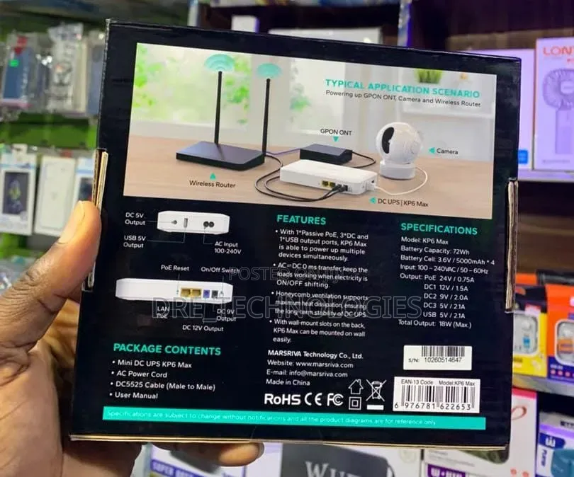 Marshriva WiFi Powerbank for MTN & Airtel Router
