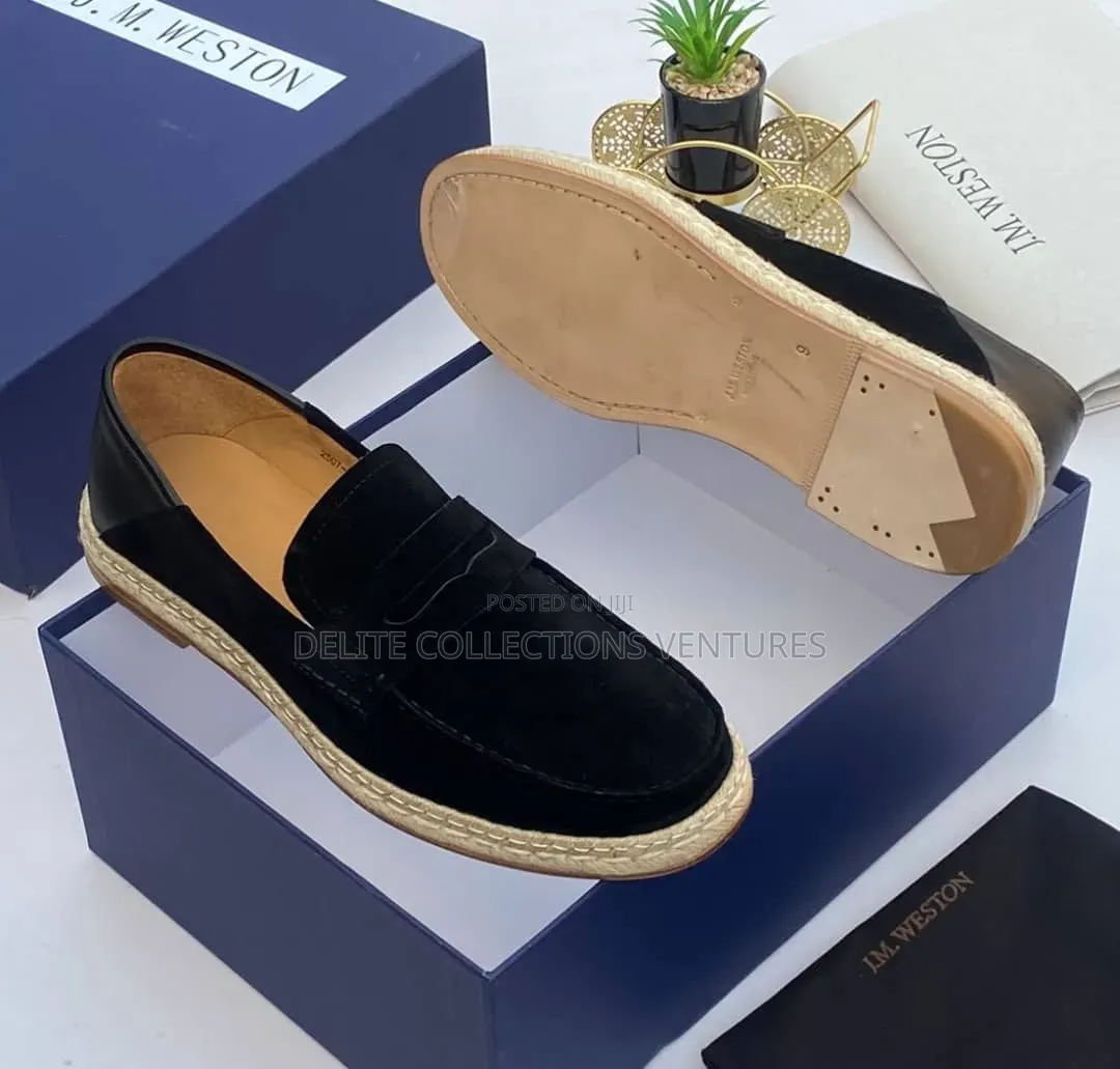 *JM Weston Luxury Suede Loafers *
 *40_____46*