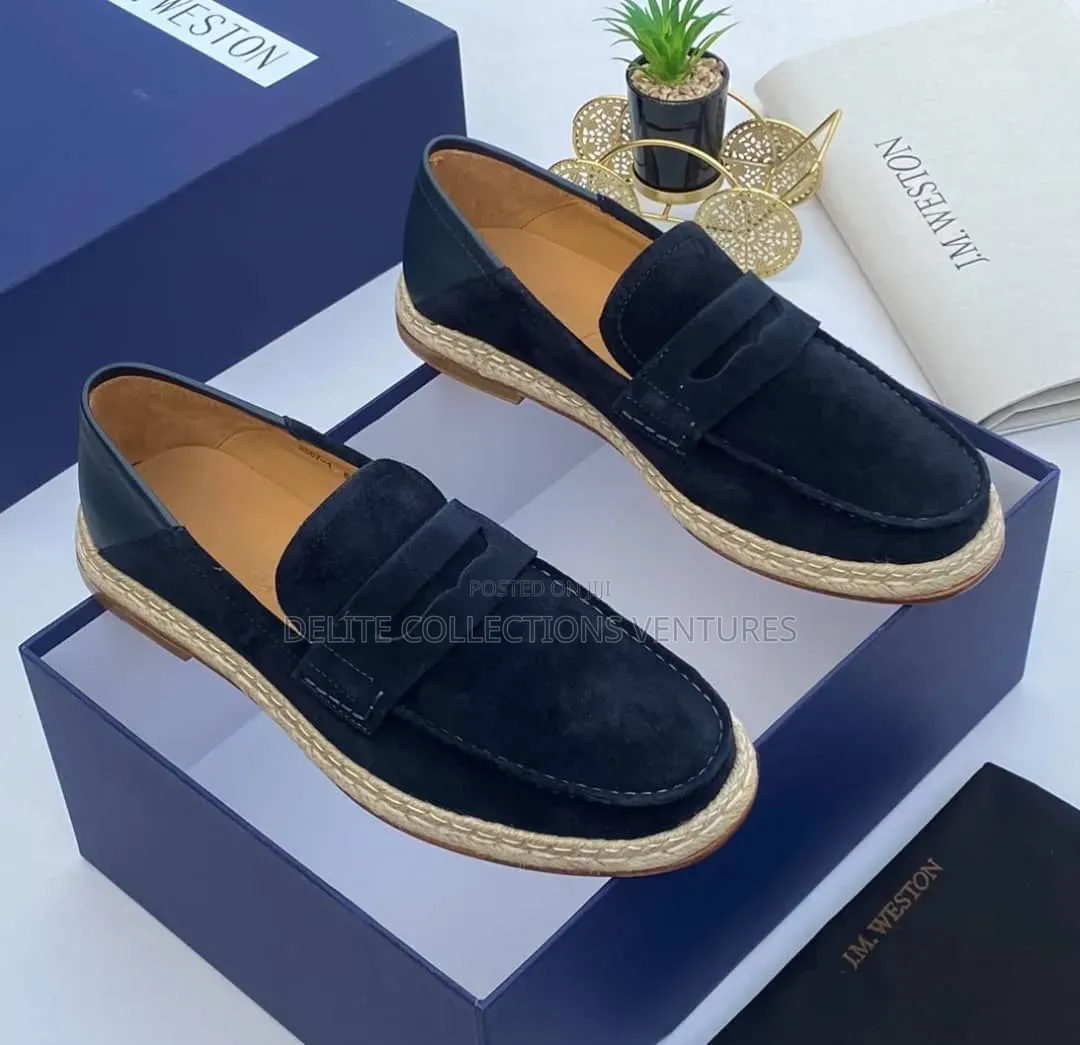 *JM Weston Luxury Suede Loafers *
 *40_____46*