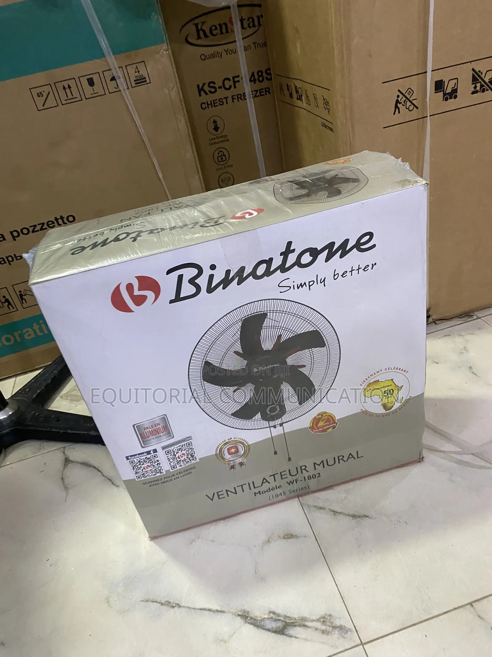 Binatone WF-1802 18-Inch Ventilation Fan for Living Rooms