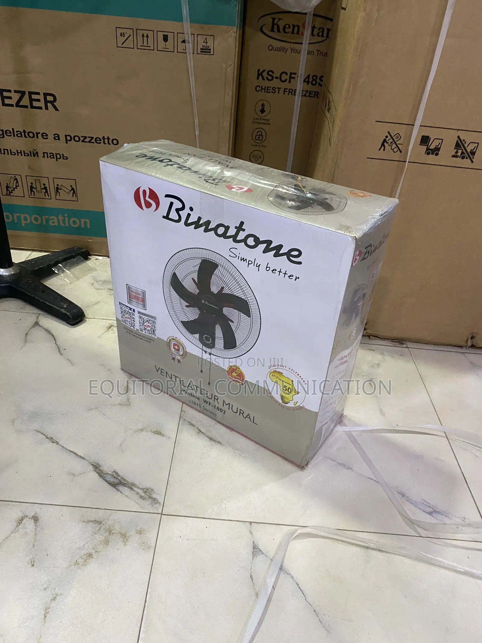 Binatone WF-1802 18-Inch Ventilation Fan for Living Rooms