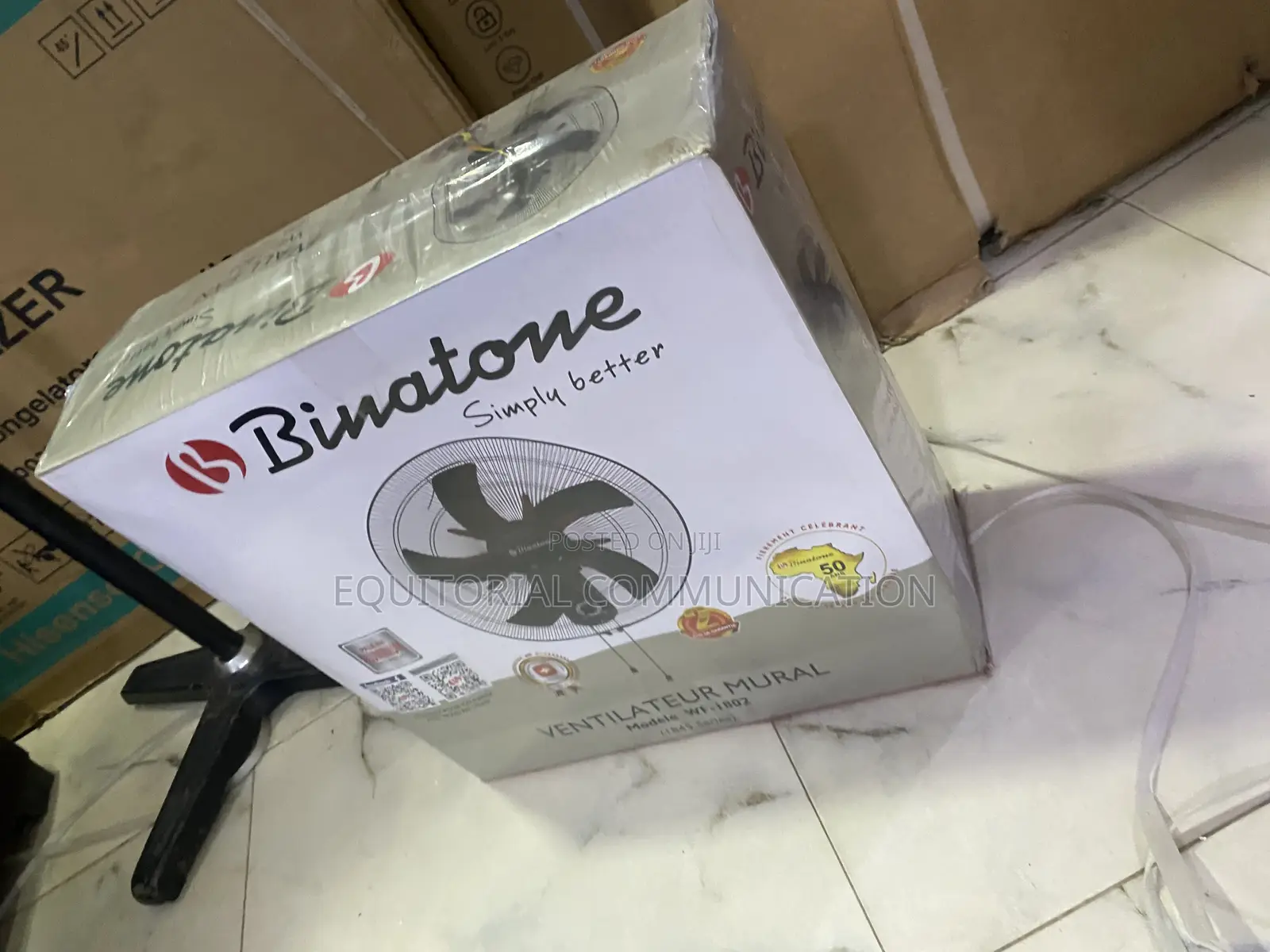 Binatone WF-1802 18-Inch Wall Fan With Oscillation