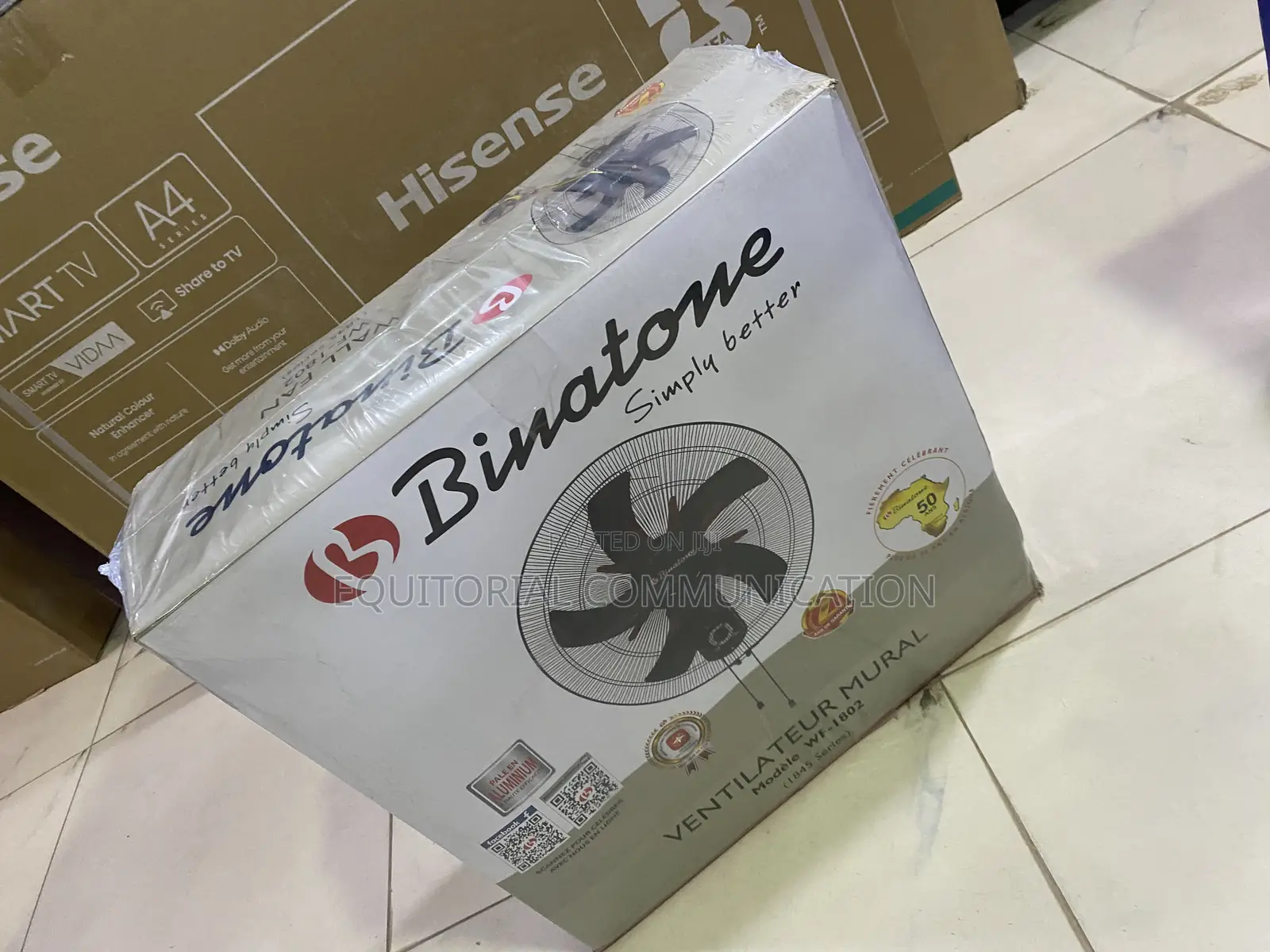 Binatone 18-Inch Oscillating Fan for Indoor Comfort