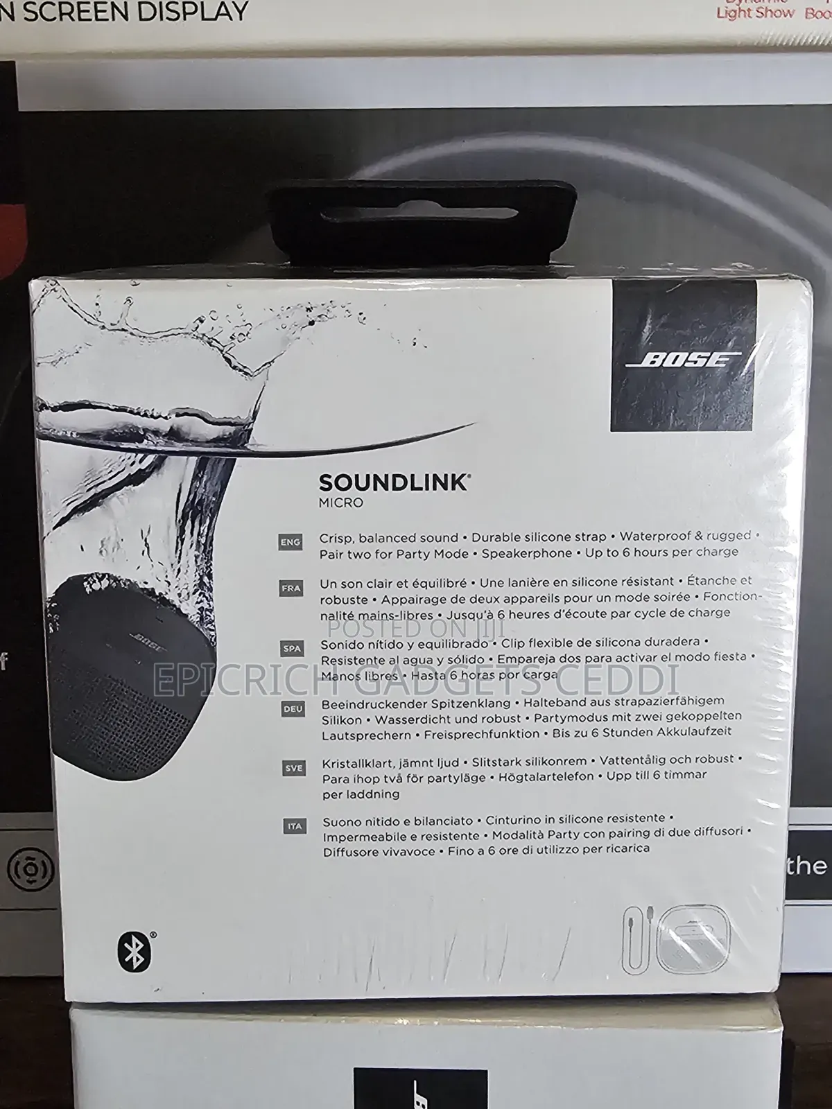 BOSE Soundlink Micro Wireless Bluetooth Speaker