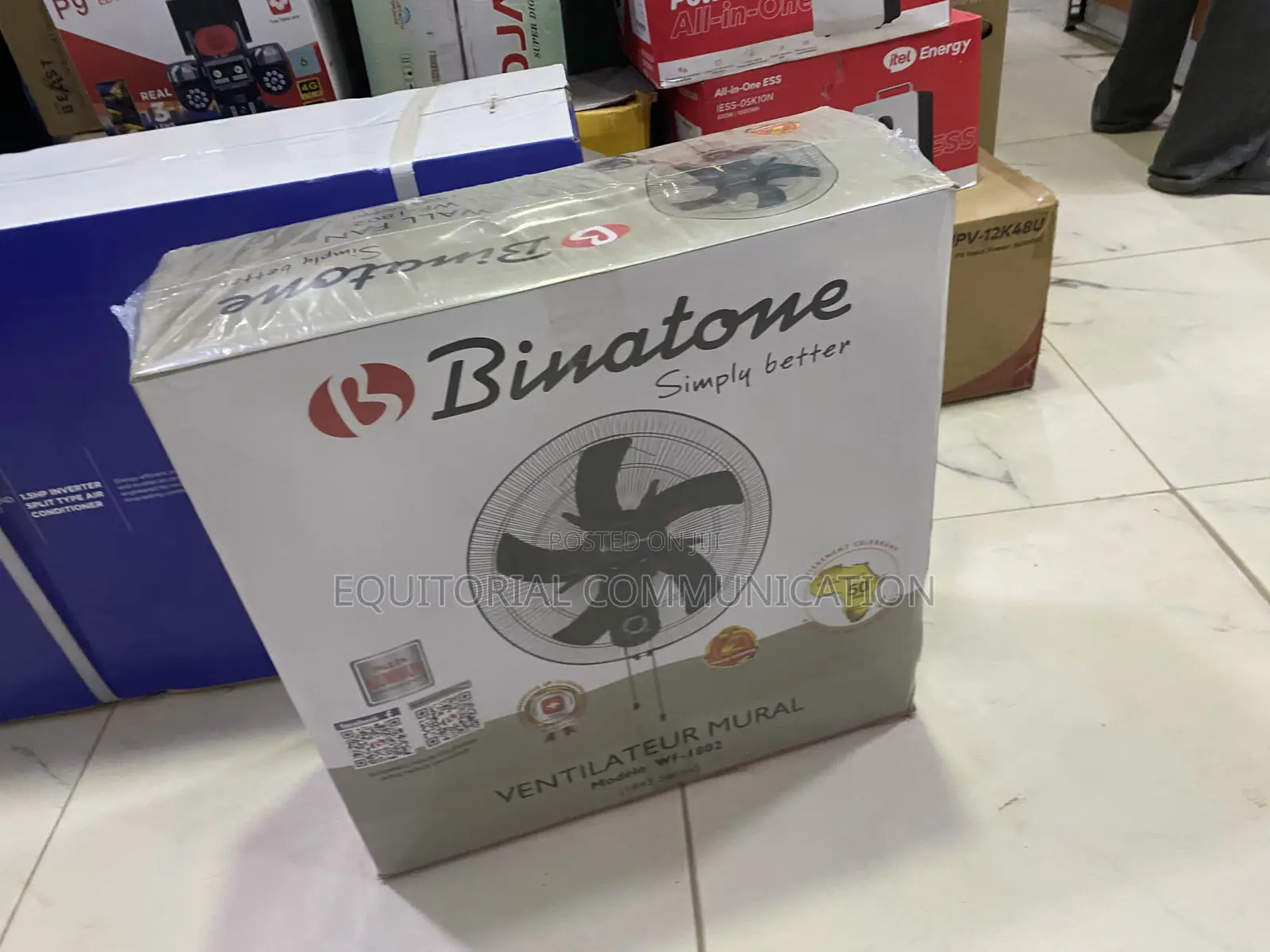 Binatone 1845 Series WF-1802 Room Cooling Fan