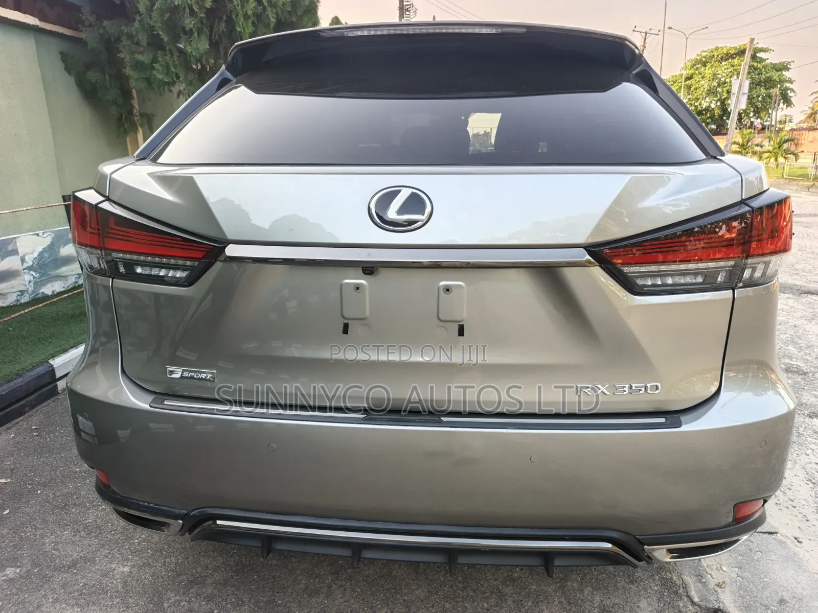 Lexus RX 350 AWD F Sport 2020 Gray