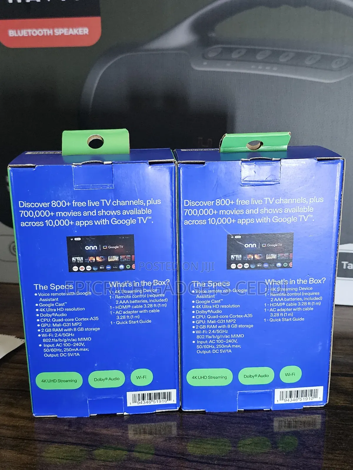 Onn 4K TV Streaming Google TV Device
