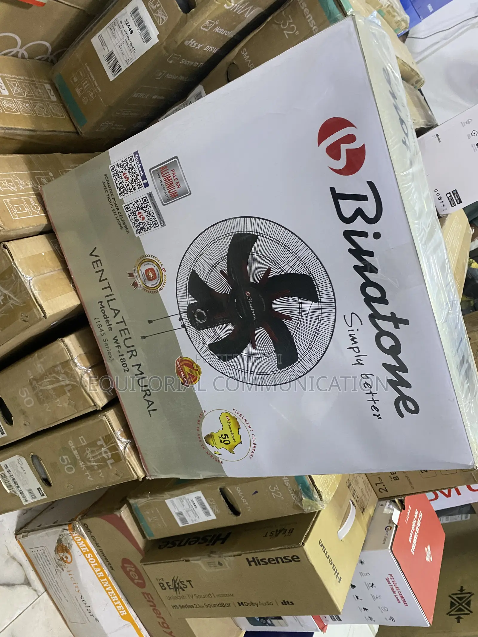 Binatone WF-1802 18-Inch Fan With 120W Power Rating