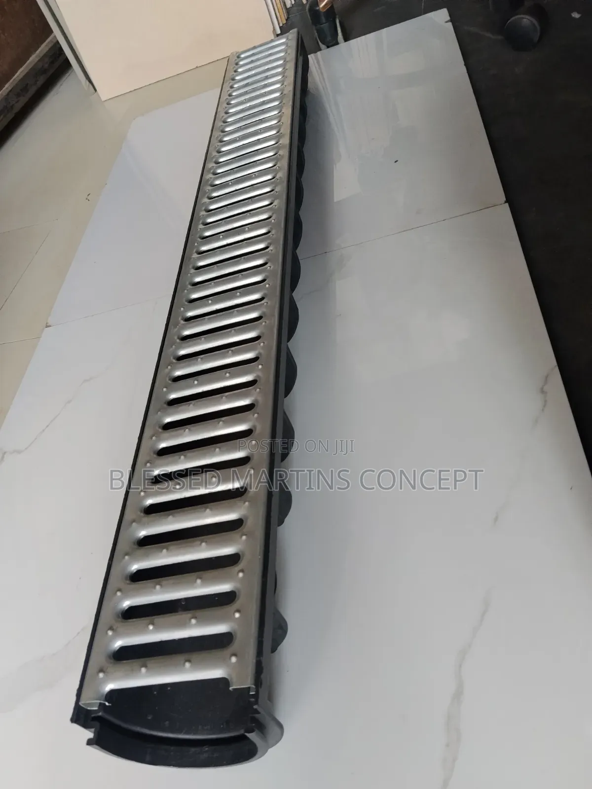 100cm (1 Meter) Compound Floor Drain With Stainless Steel Trench Cover