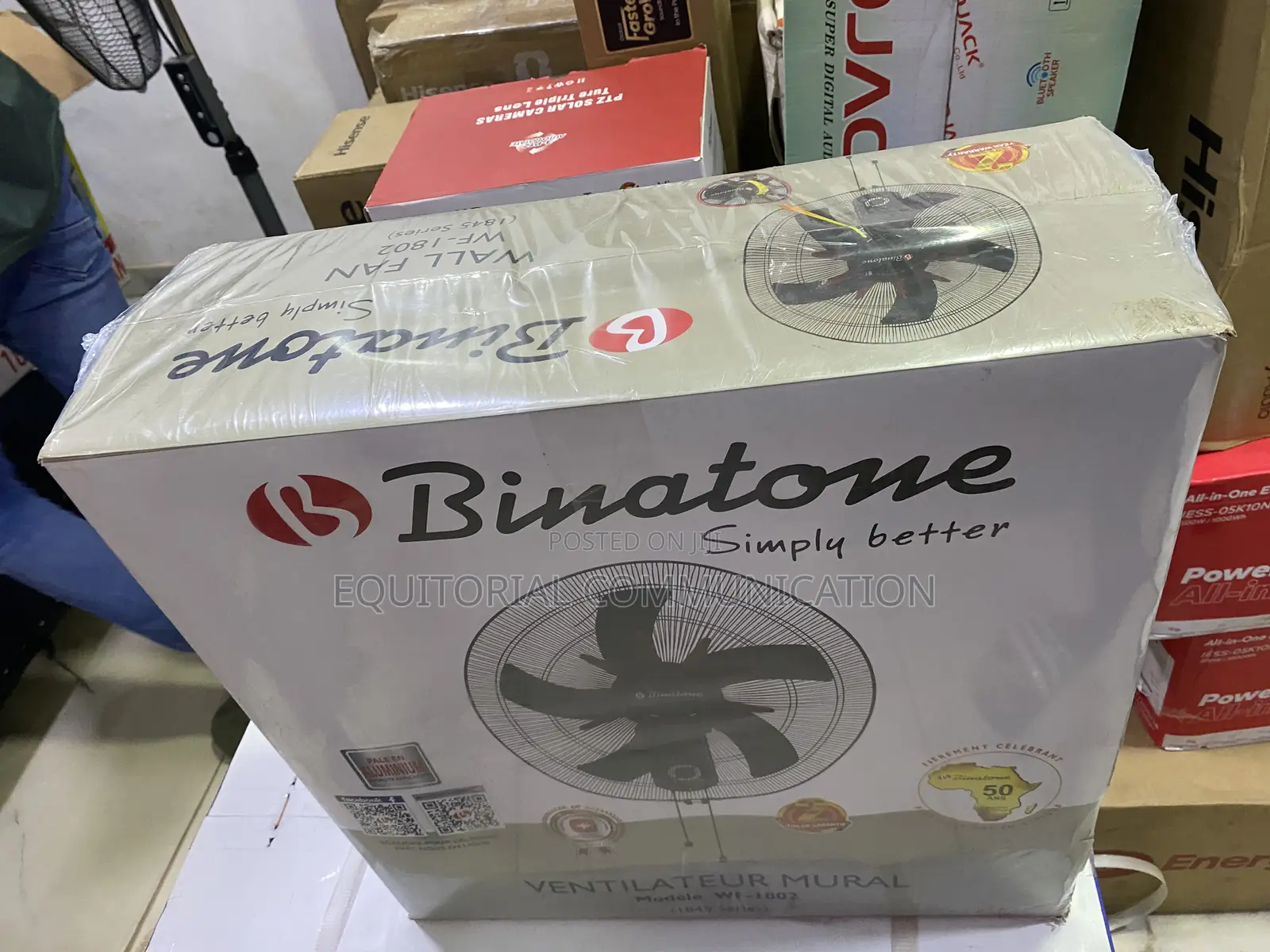 Binatone WF-1802 18-Inch Fan for Everyday Airflow