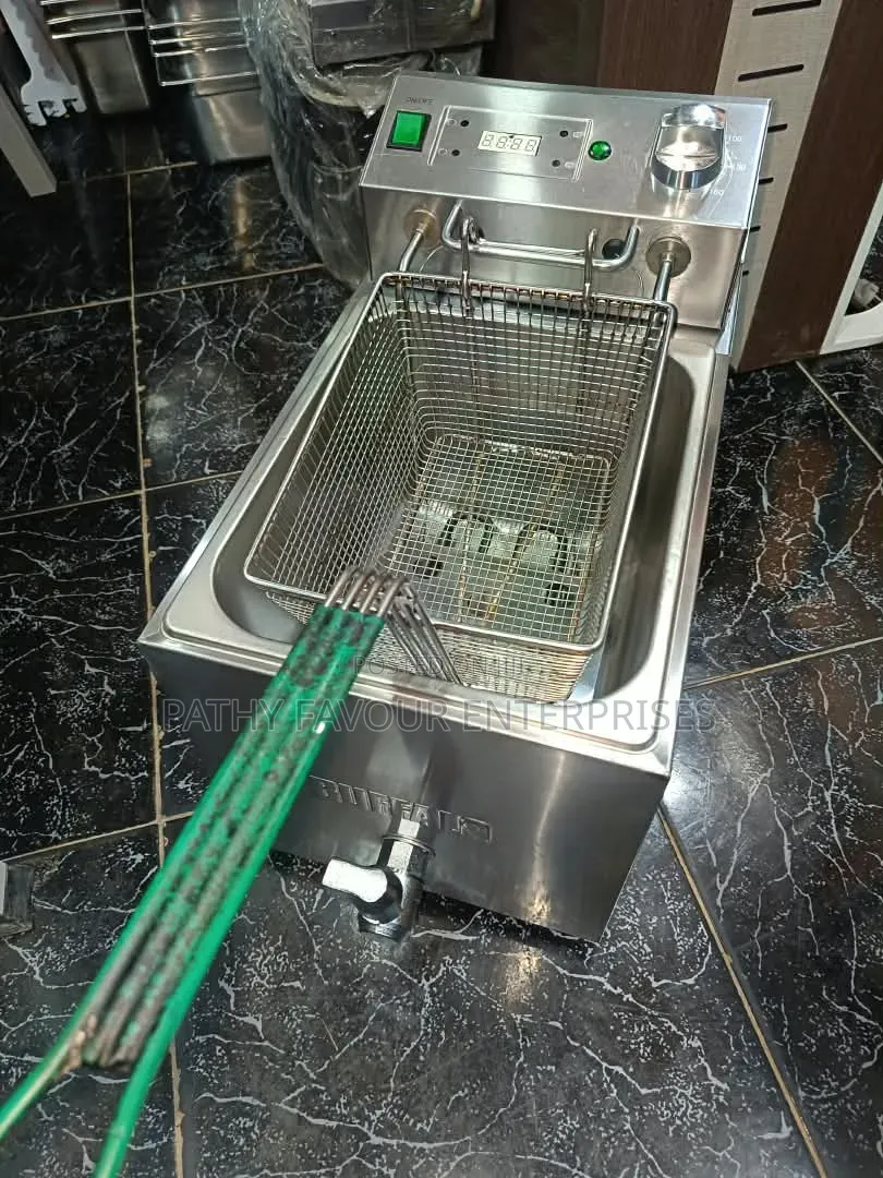 Electric Fryer Table Single Basket