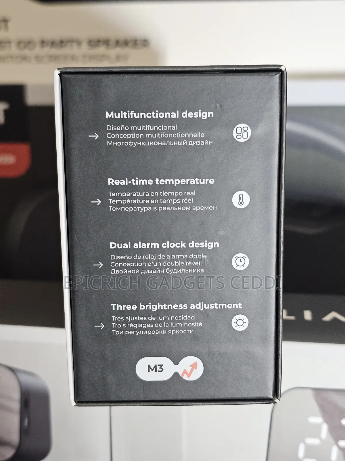 Digital Alarm Clock, Bluetooth Speaker and FM Radio