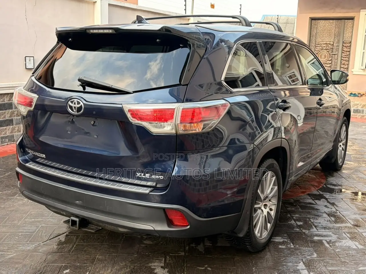 Toyota Highlander XLE 4dr SUV (3.5L 6cyl 6A) 2015 Blue