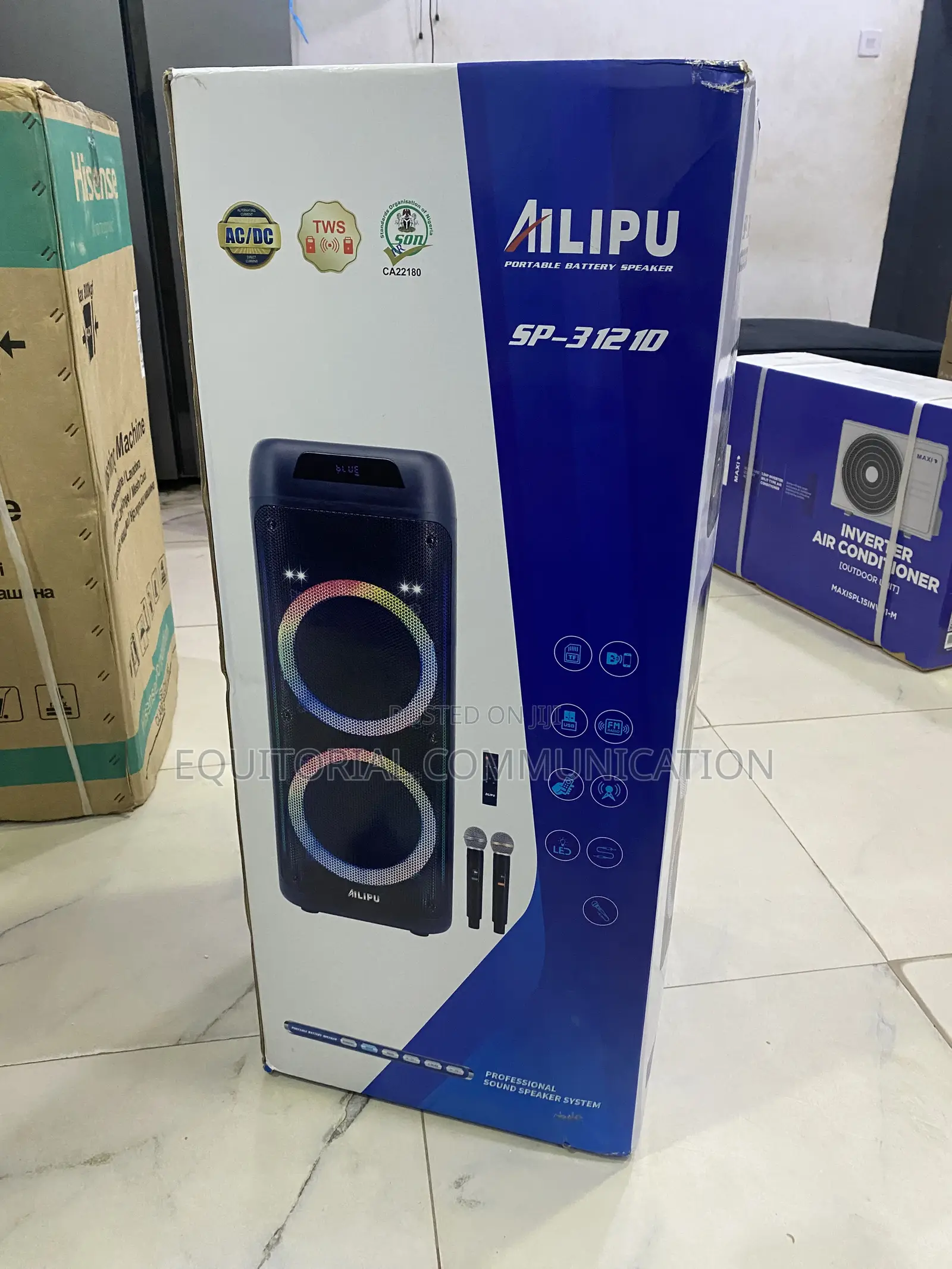 AILIPU SP-31210 Sound Speaker System With TWS