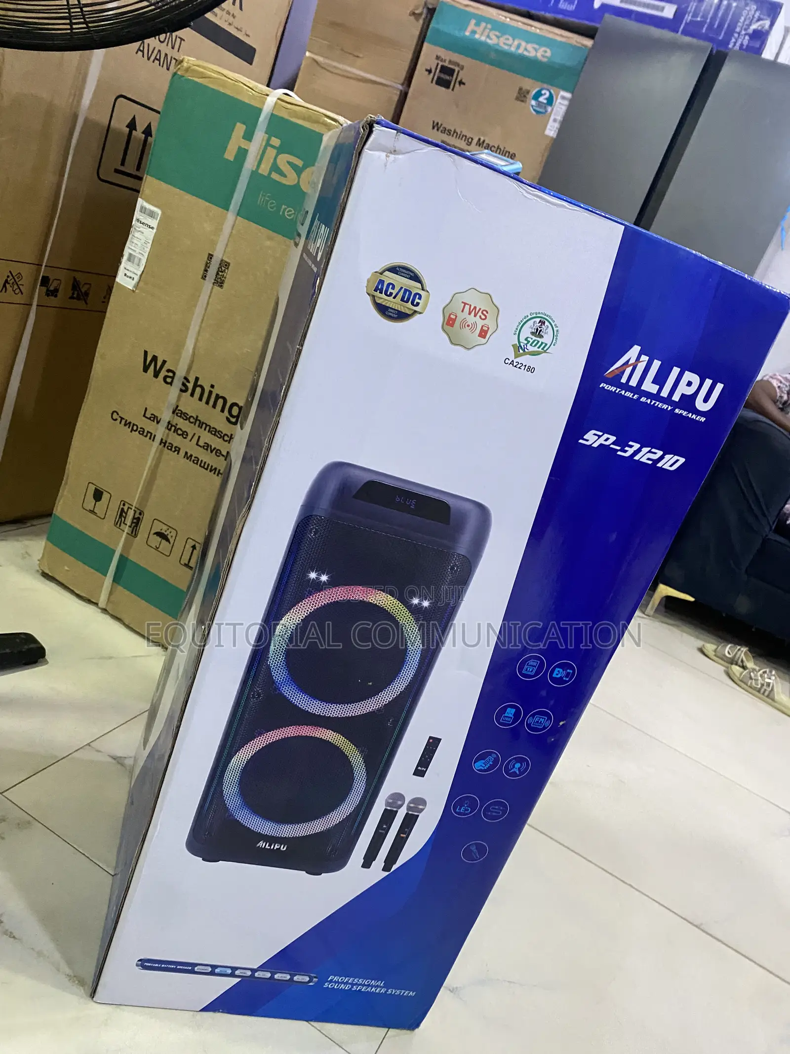 AILIPU SP-31210 Sound Speaker System With TWS