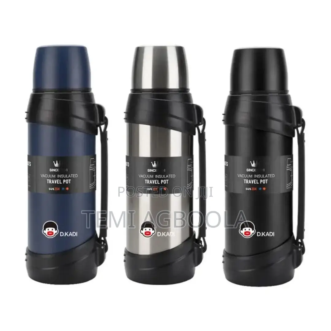 Original D KADI 304 Stainless Steel Insulated Vacuum Thermos 2.5L