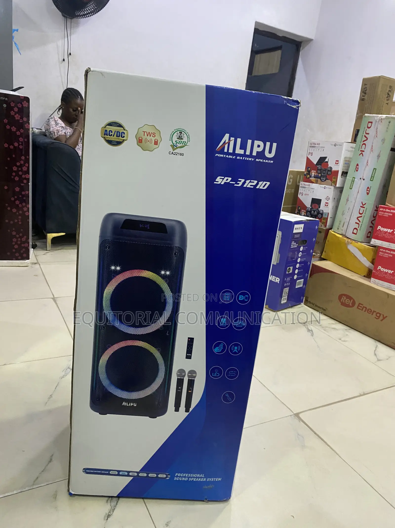AILIPU SP-31210 Wireless Stereo Sound System