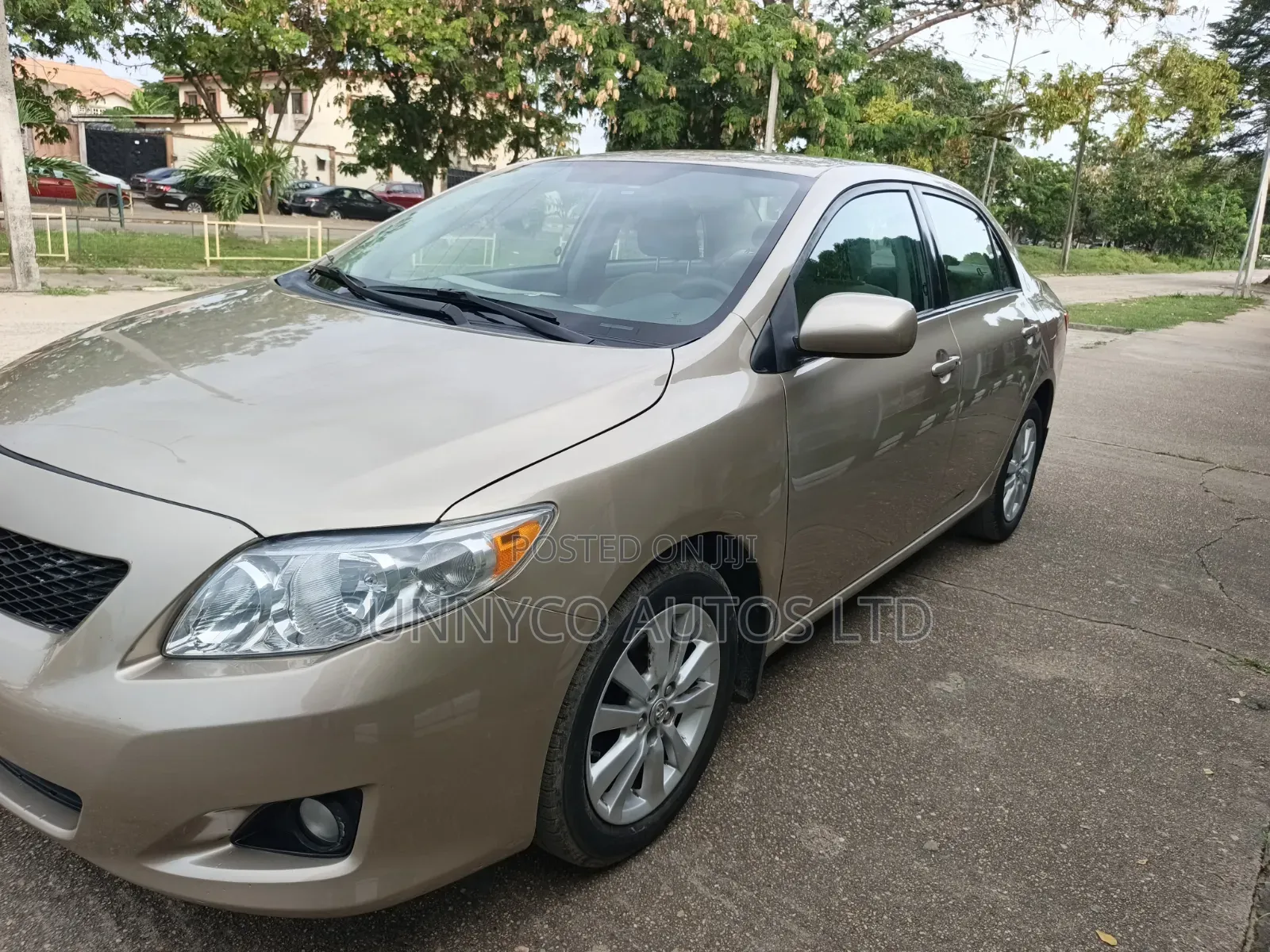 Toyota Corolla 2009 Gold