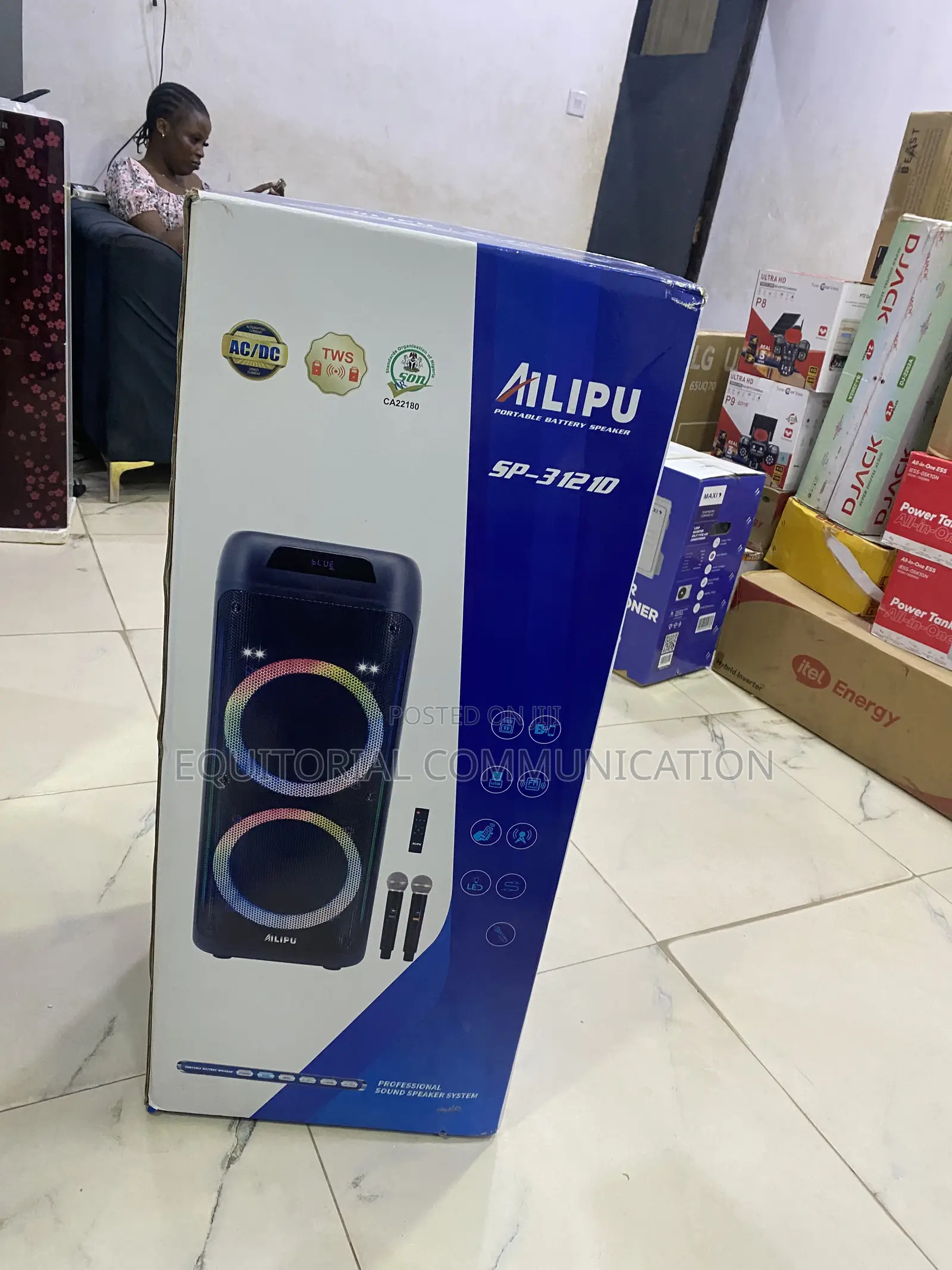 AILIPU SP-31210 Speaker System for Home Entertainment