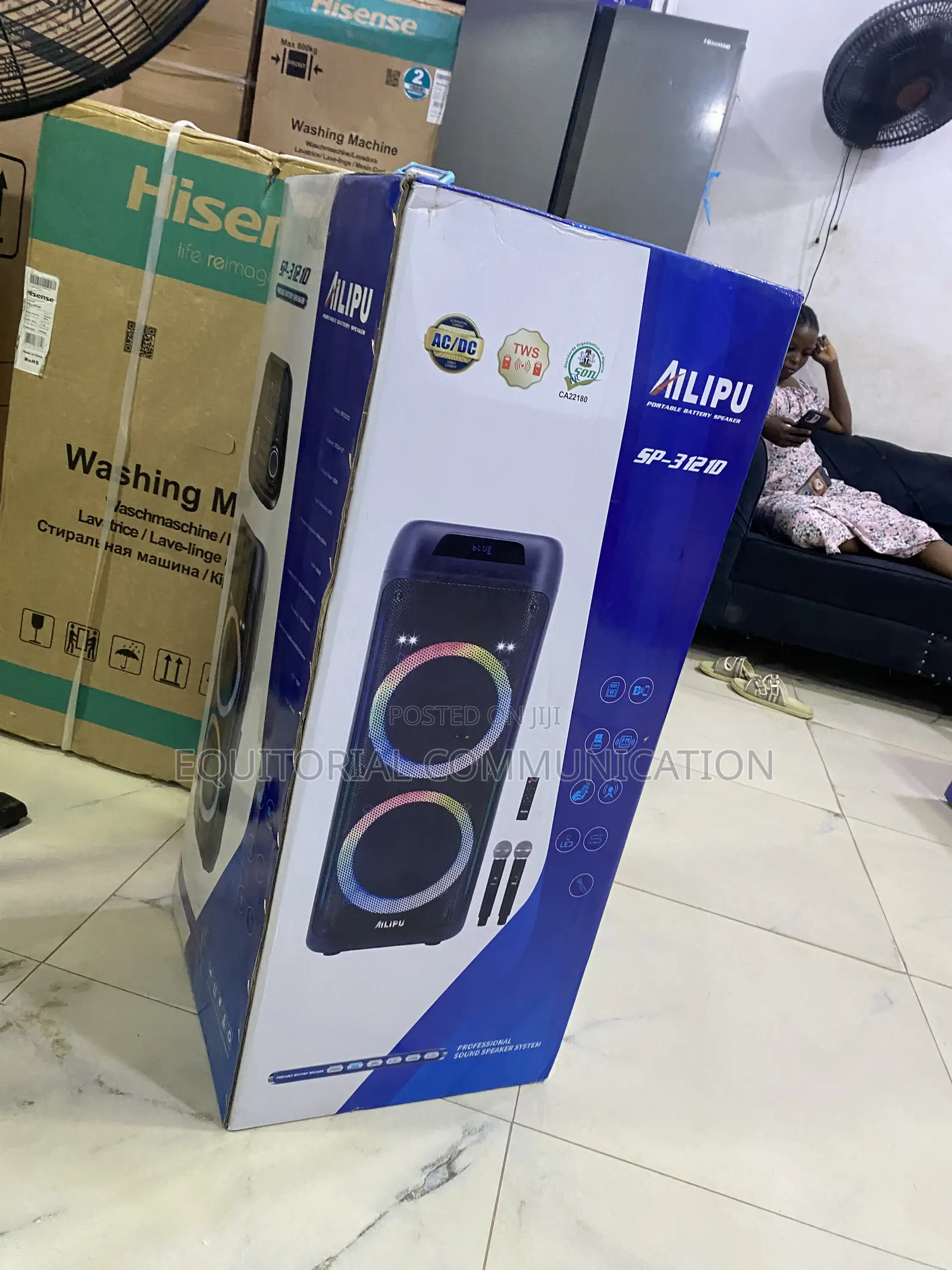 AILIPU SP-31210 Speaker System for Home Entertainment