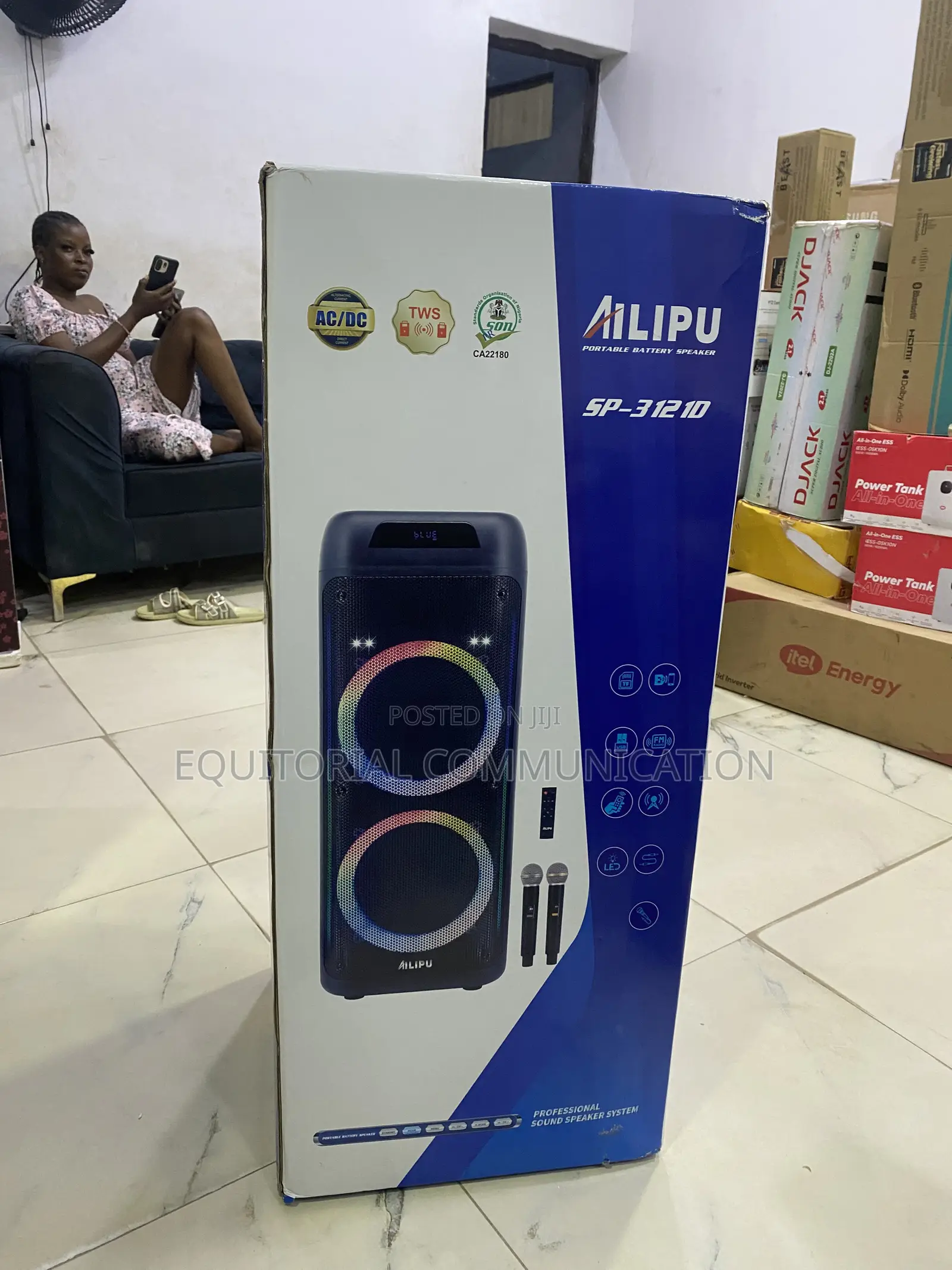 Ailipu Sp-31210 TWS Music Speaker