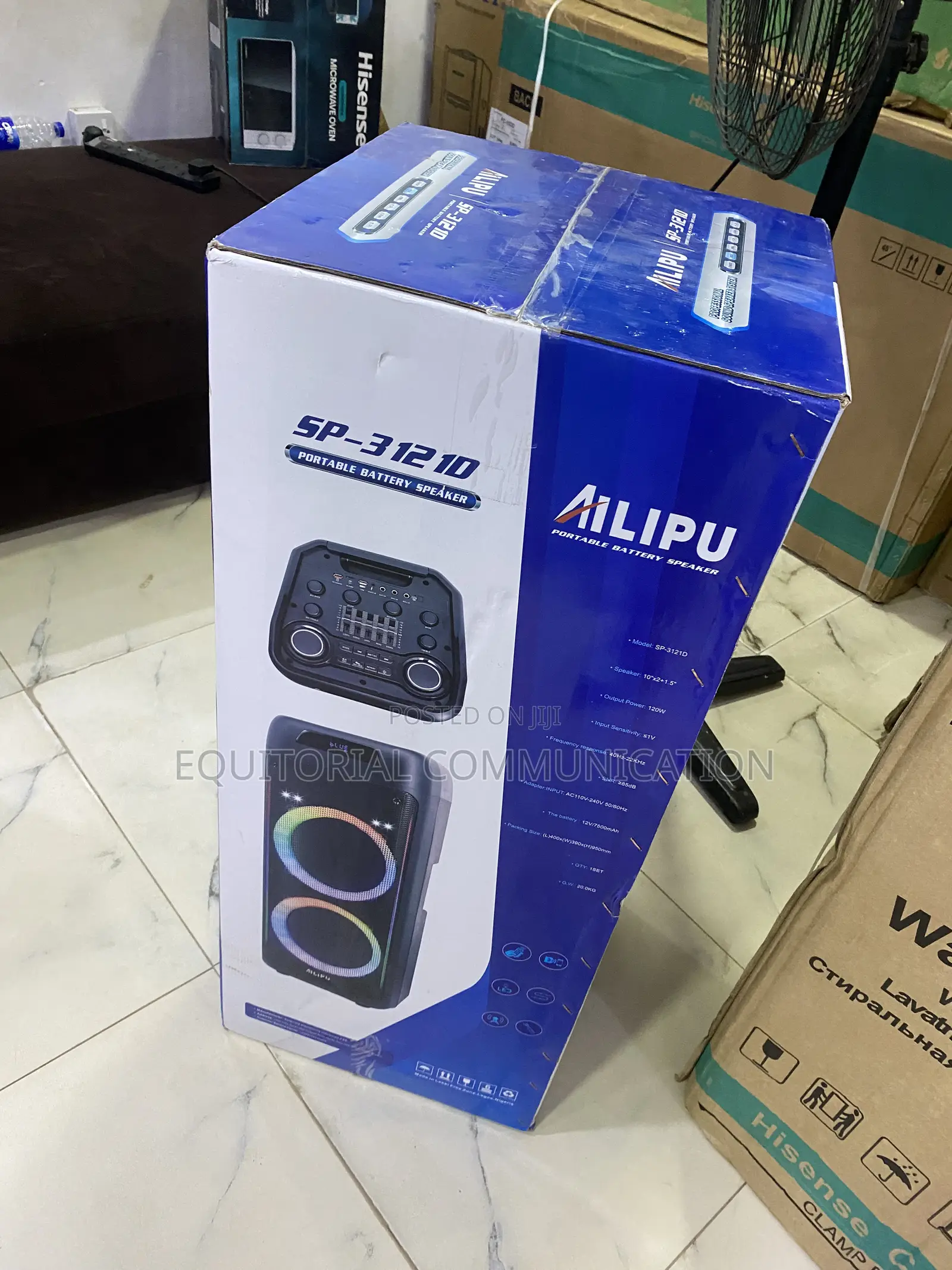 AILIPU SP-31210 Stereo Speaker System With TWS