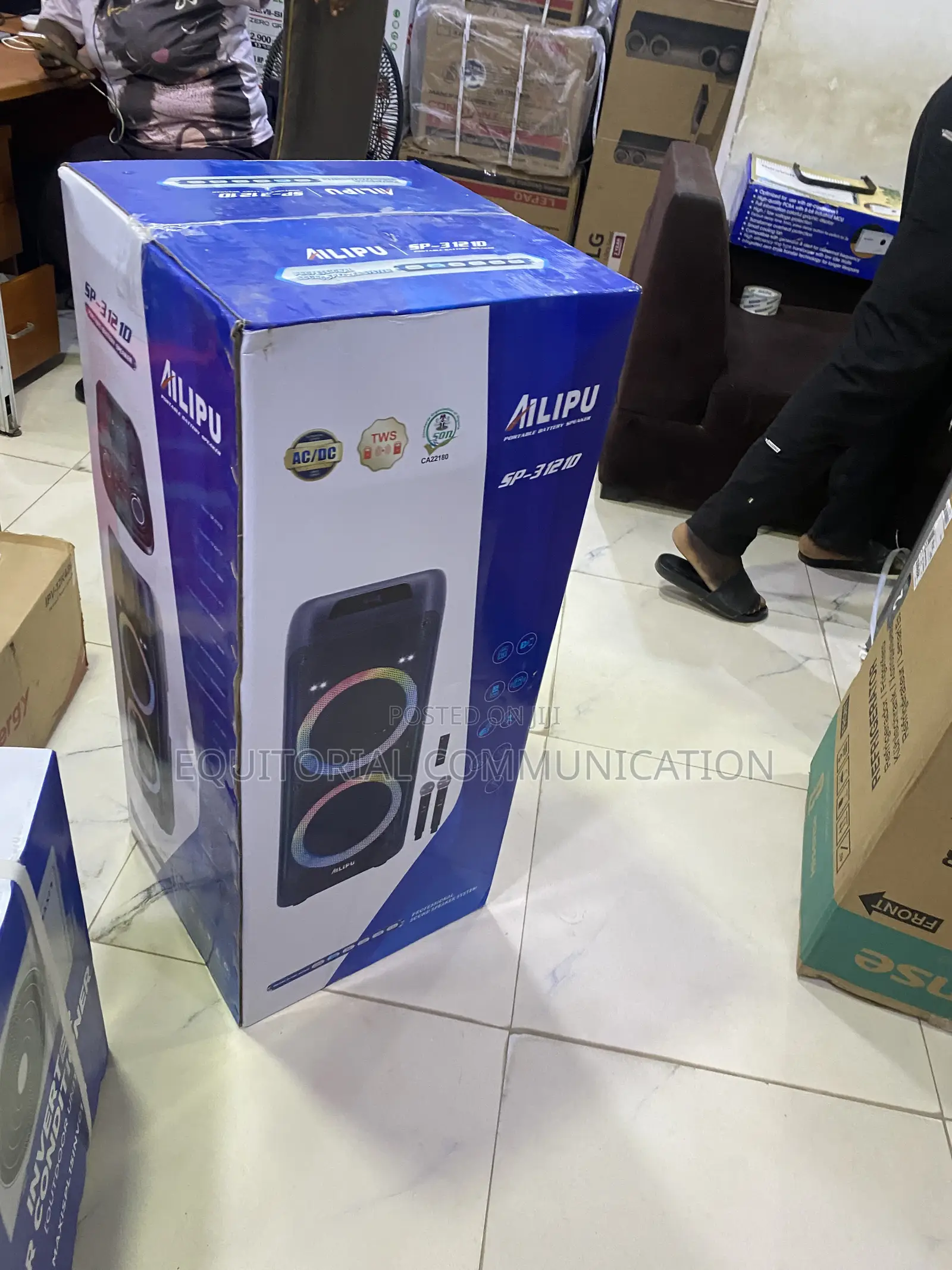 AILIPU SP-31210 TWS Sound System for Entertainment