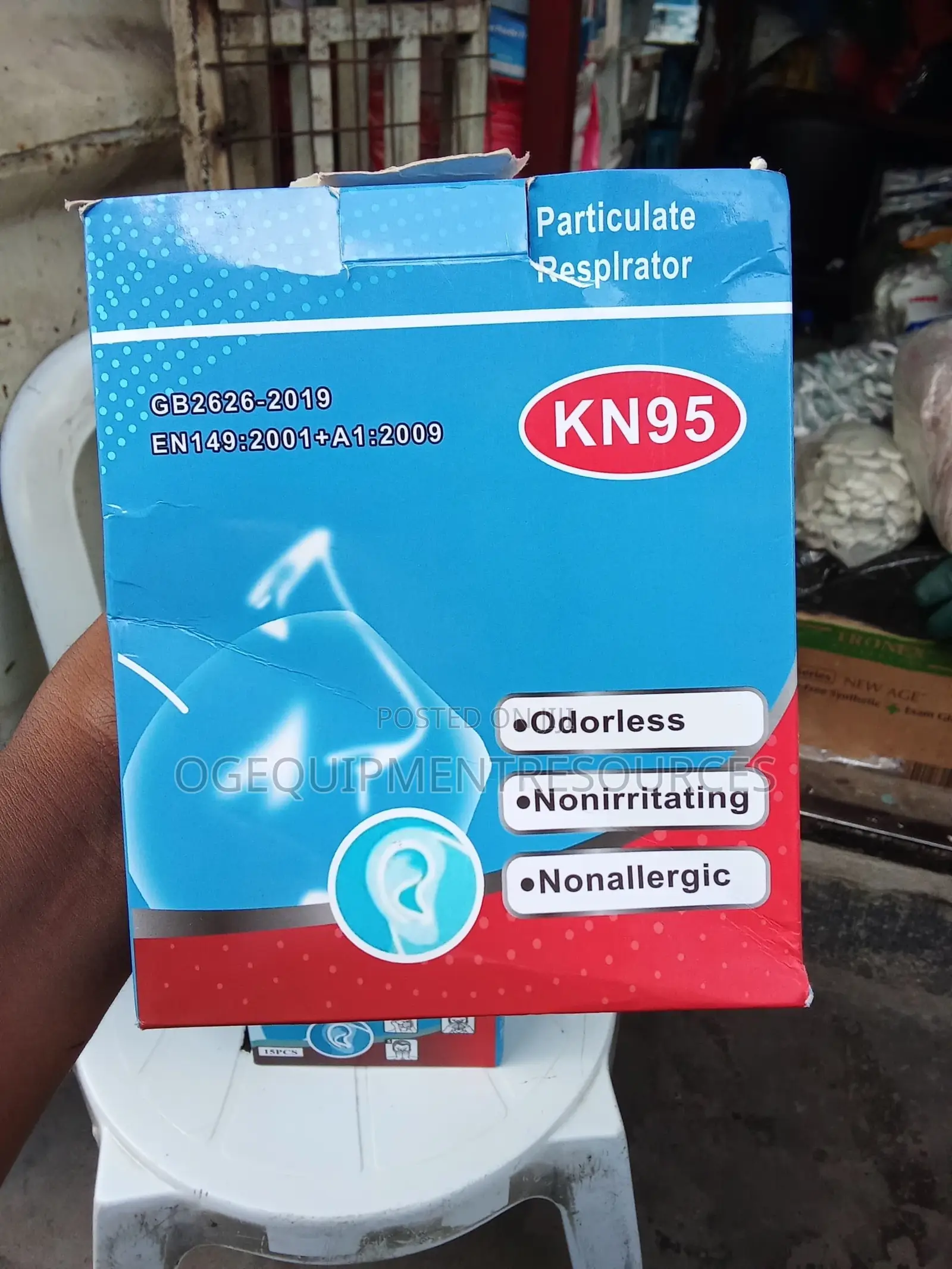 KN95 Particulate Respirator Face Masks .