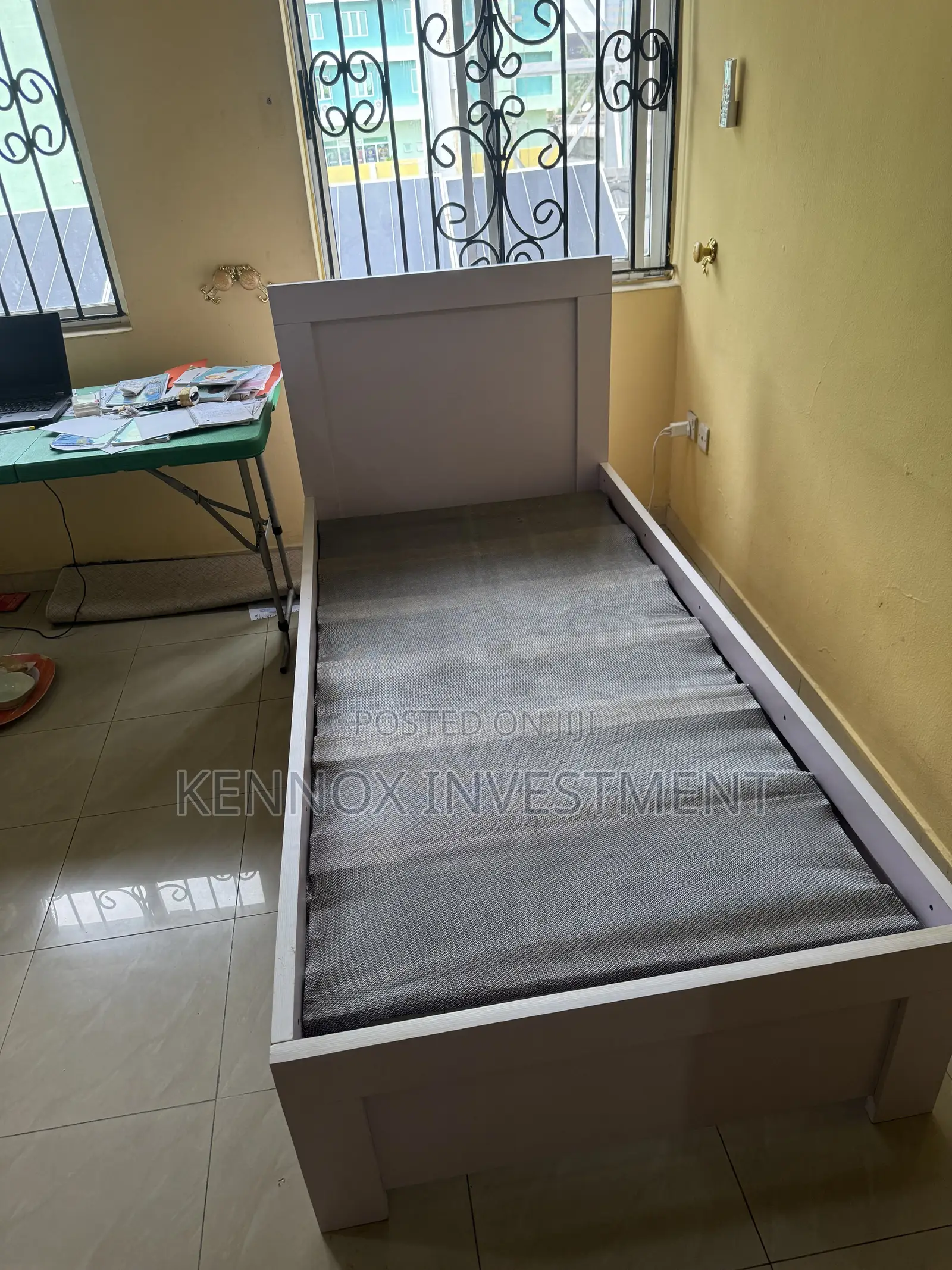 3ft by 6ft Bedframe With 1 Drawer / 3ft by 6ft HDF Bedframe(130,000)