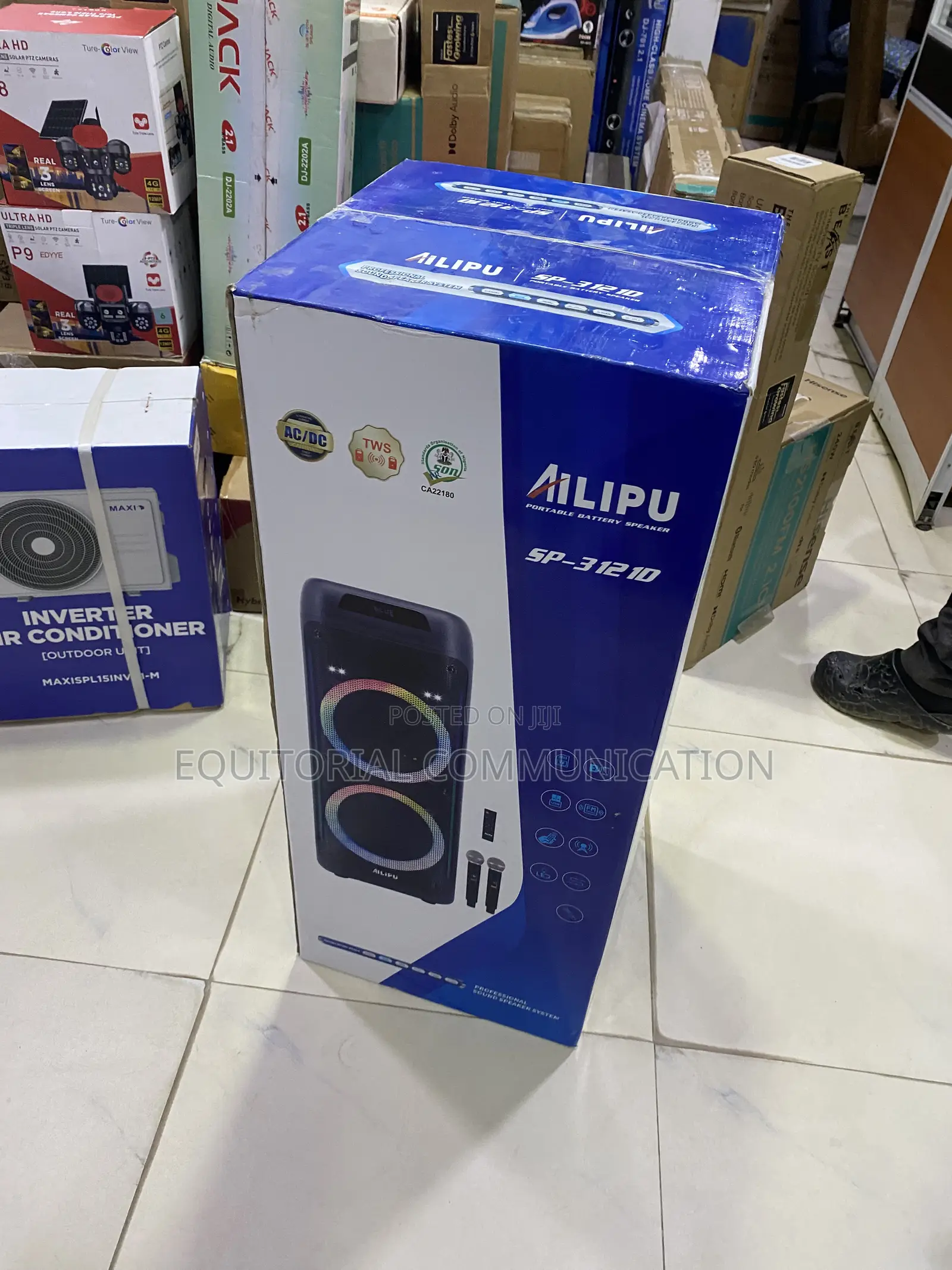 AILIPU SP-31210 TWS Stereo Audio Setup