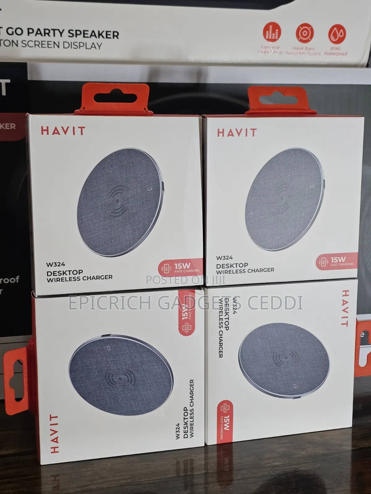 Desktop Wireless Charger by HAVIT
