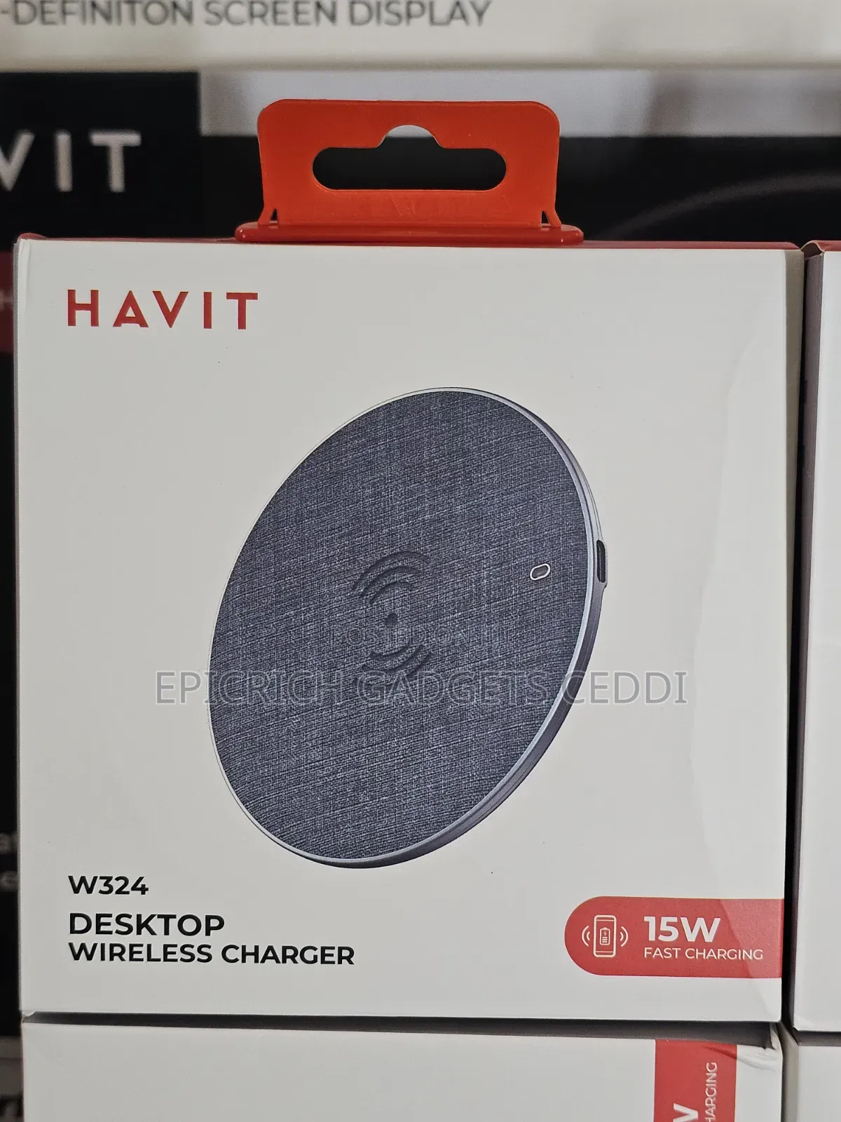 Desktop Wireless Charger by HAVIT