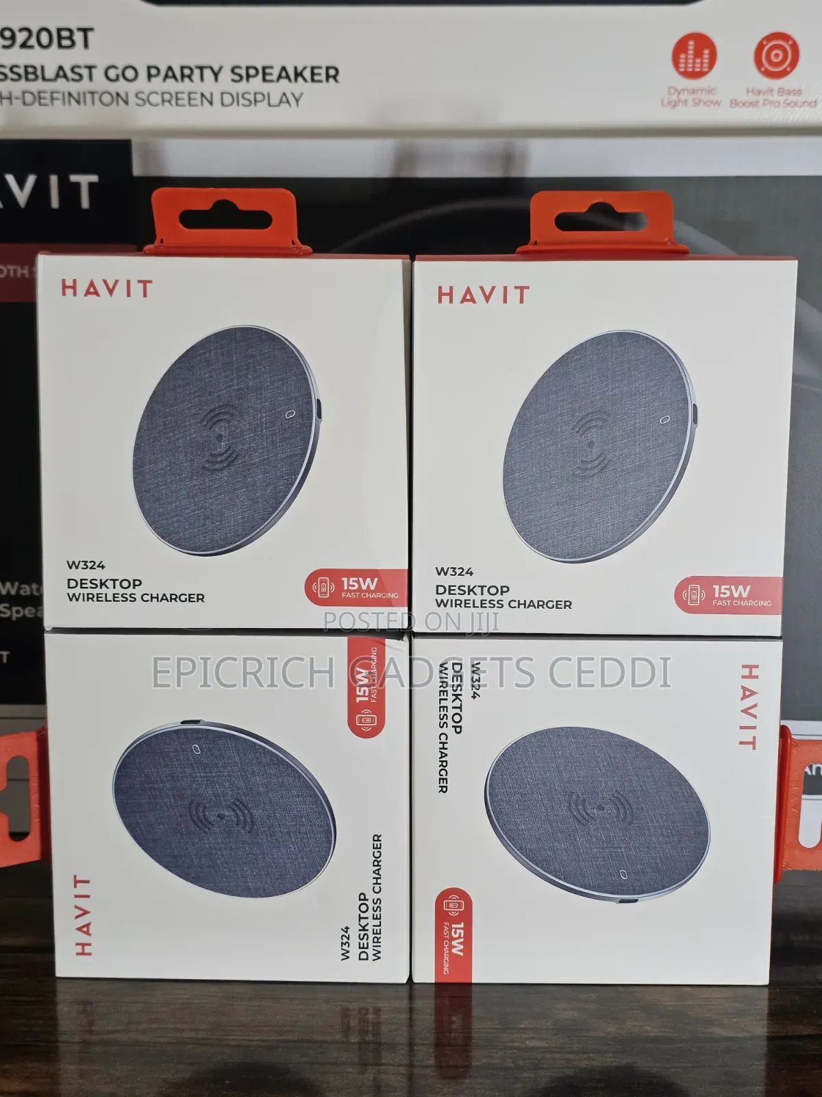 Desktop Wireless Charger by HAVIT