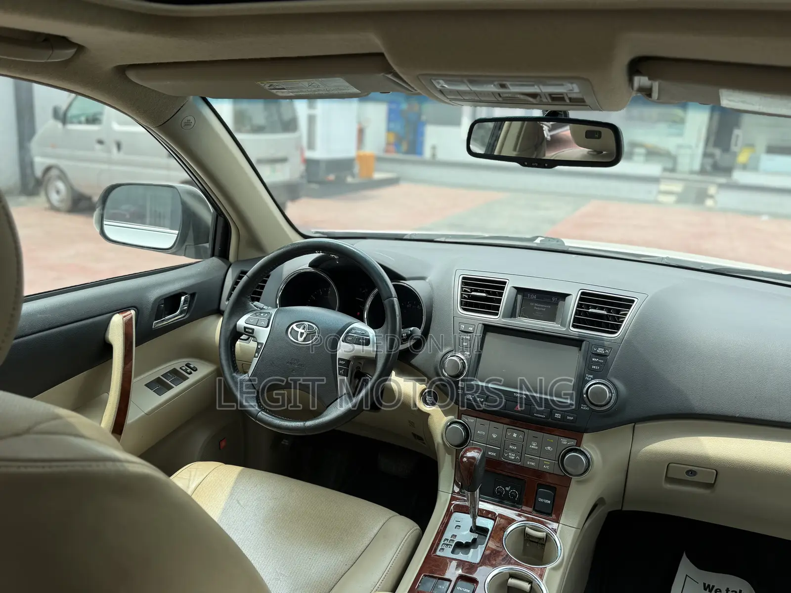 Toyota Highlander 2012 White