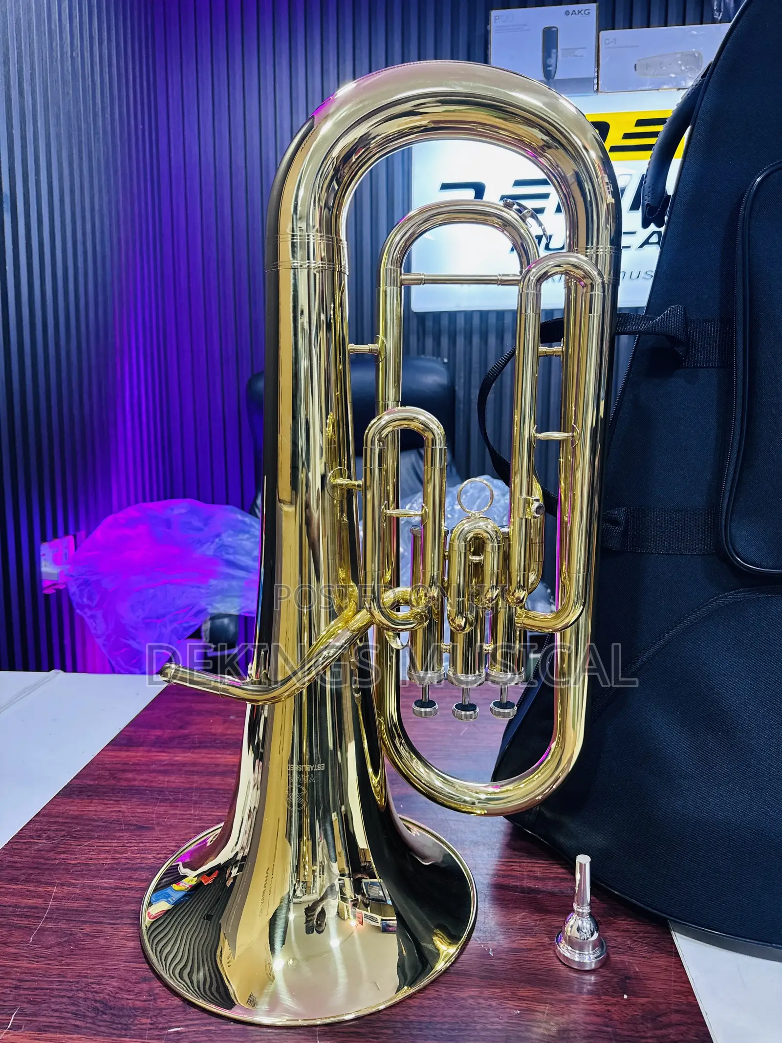 Gold Yamaha Euphonium Instrument