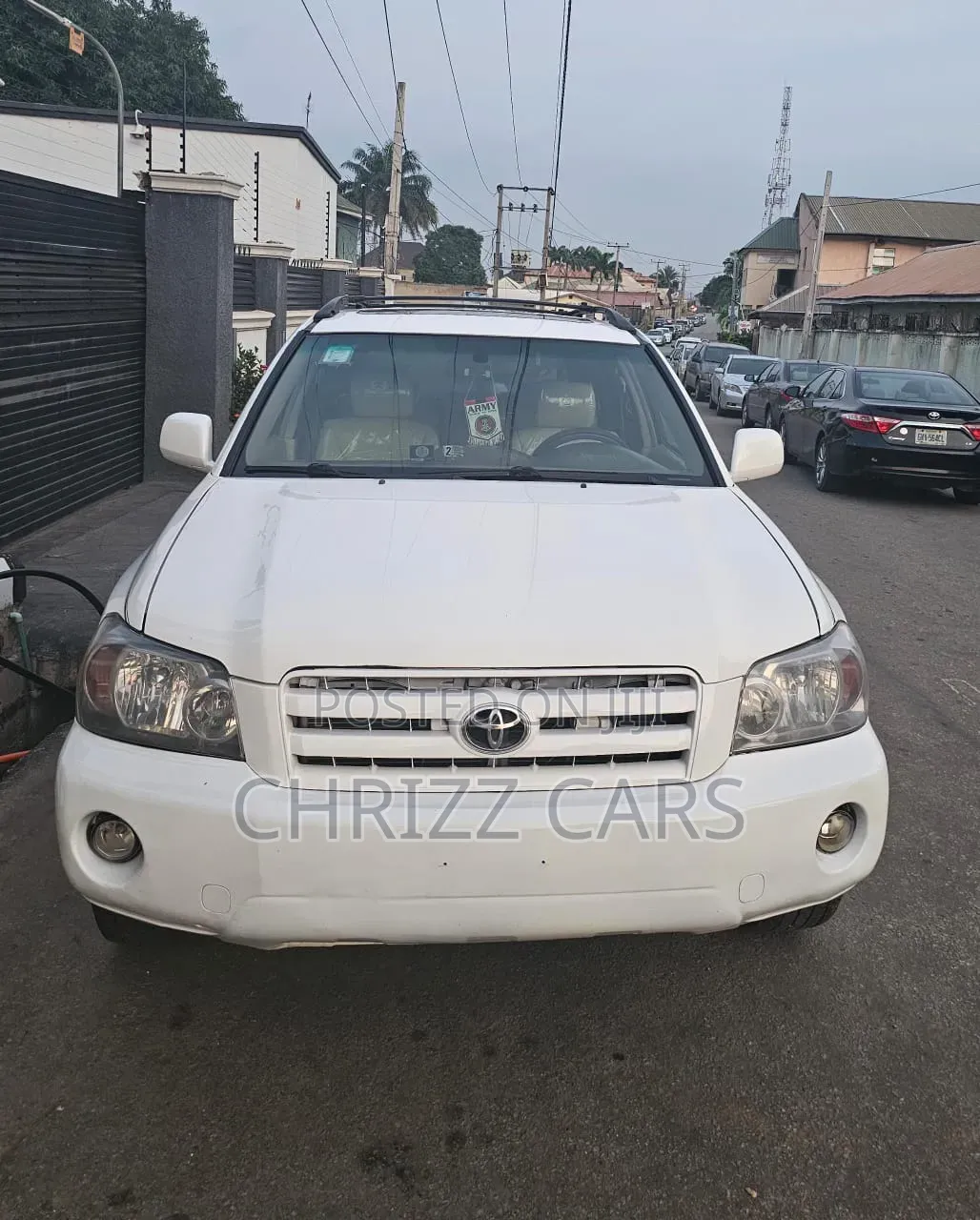 Toyota Highlander Limited V6 2006 White