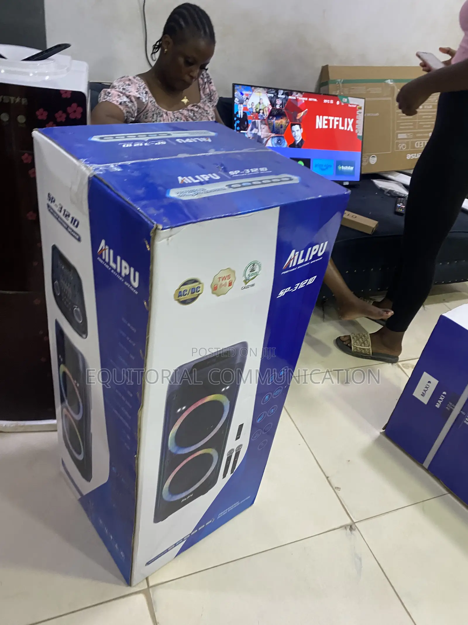 AILIPU SP-31210 Wireless Stereo Music Setup