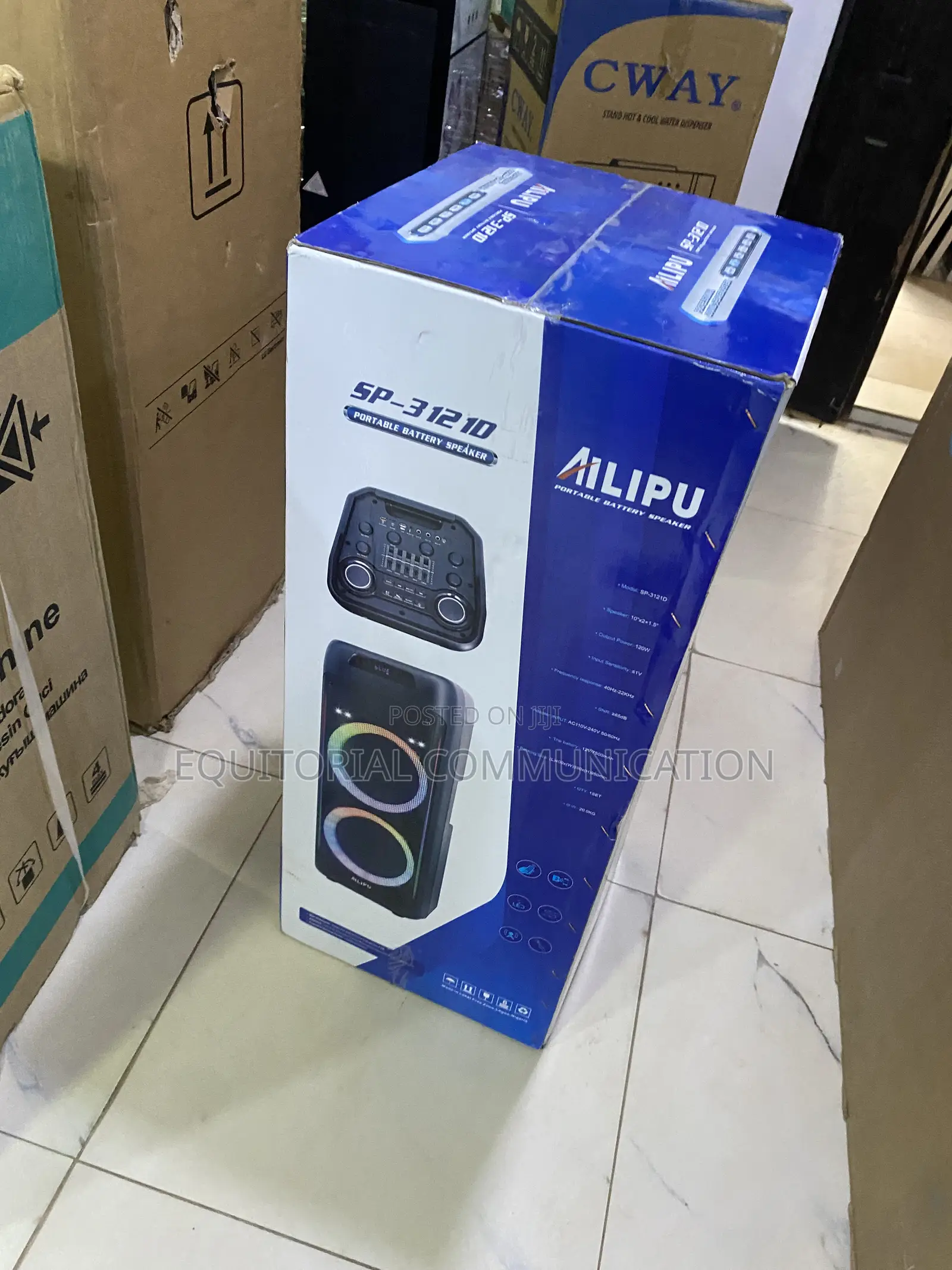 AILIPU SP-31210 Wireless Stereo Music Setup