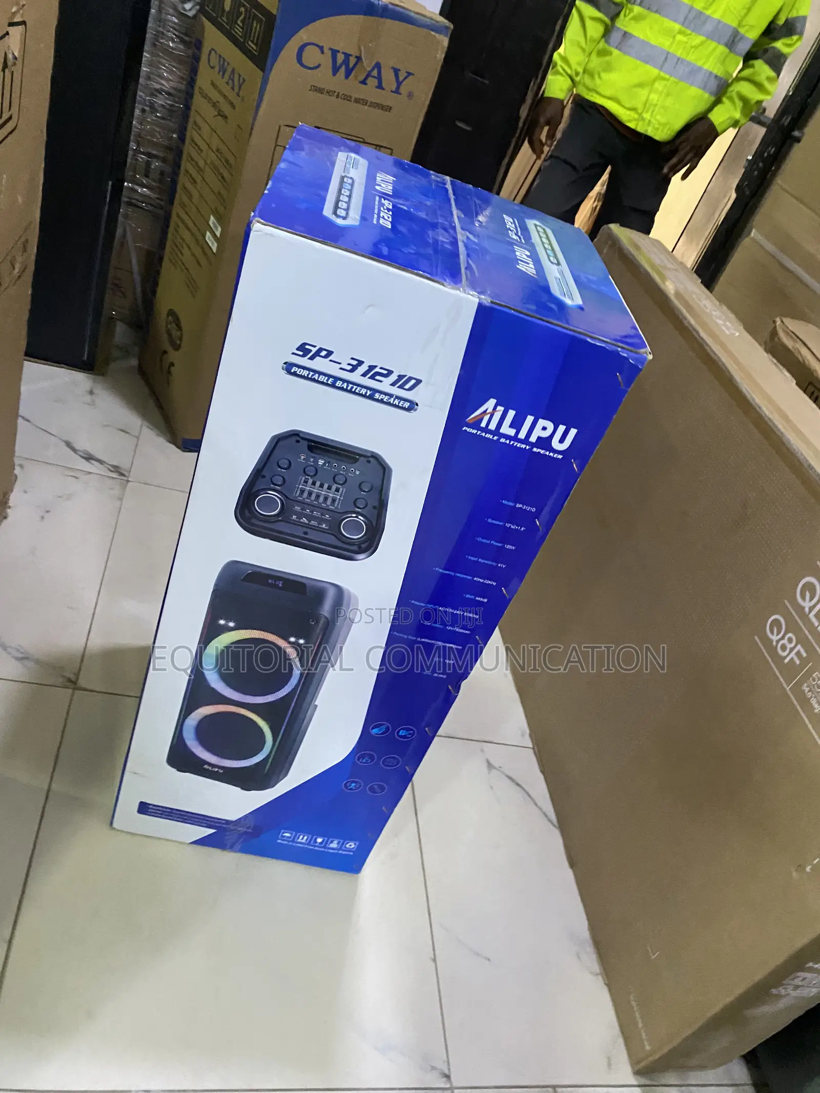 AILIPU SP-31210 Music System With Stereo Pairing