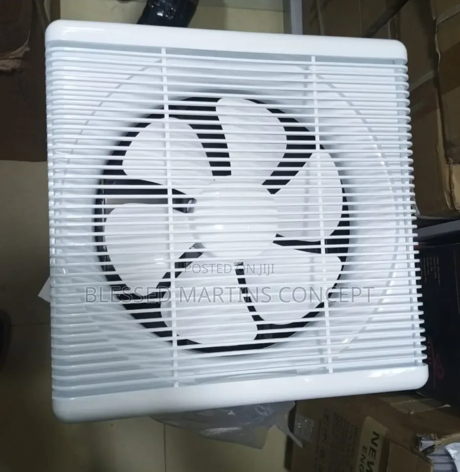 6" Quality Exhaust Wall Fan,Remove Odor,Moisture From Bathroom/Kitchen