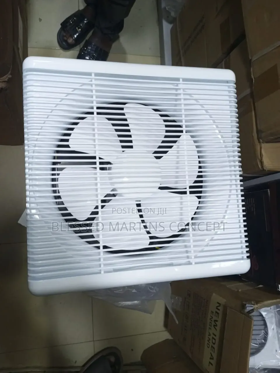 8"Mmaat Exhaust Wall Fan, Remove Odor/Heat From Room, Etc