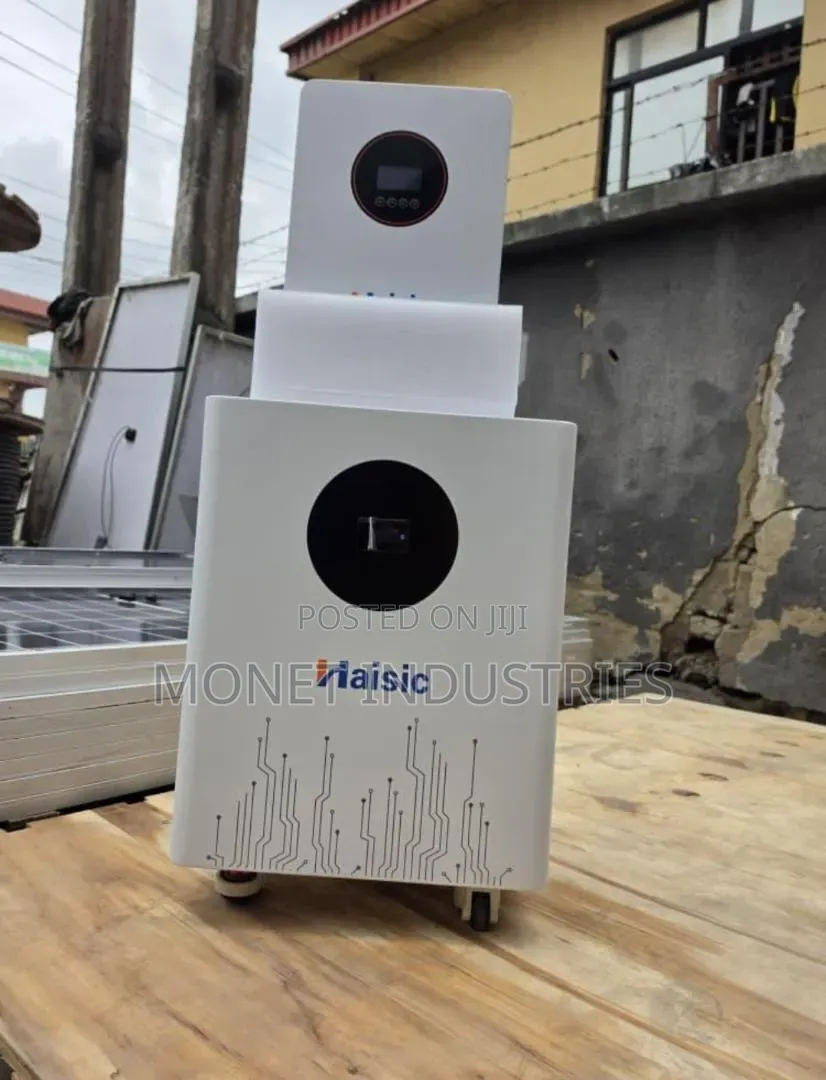 10kwh 24v Haisic Lithium Battery/4.2kva Haisic Hybrid Inverter Combo