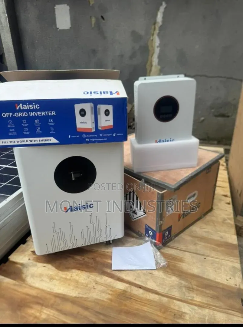 10kwh 24v Haisic Lithium Battery/4.2kva Haisic Hybrid Inverter Combo