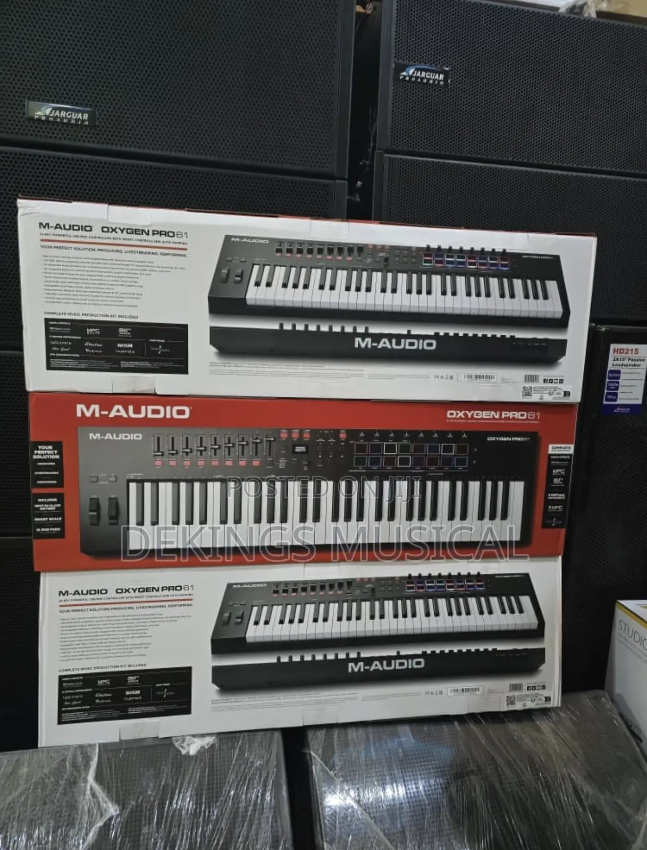 Maudio Oxygen Pro 61 Keys Midi Controller Keyboard
