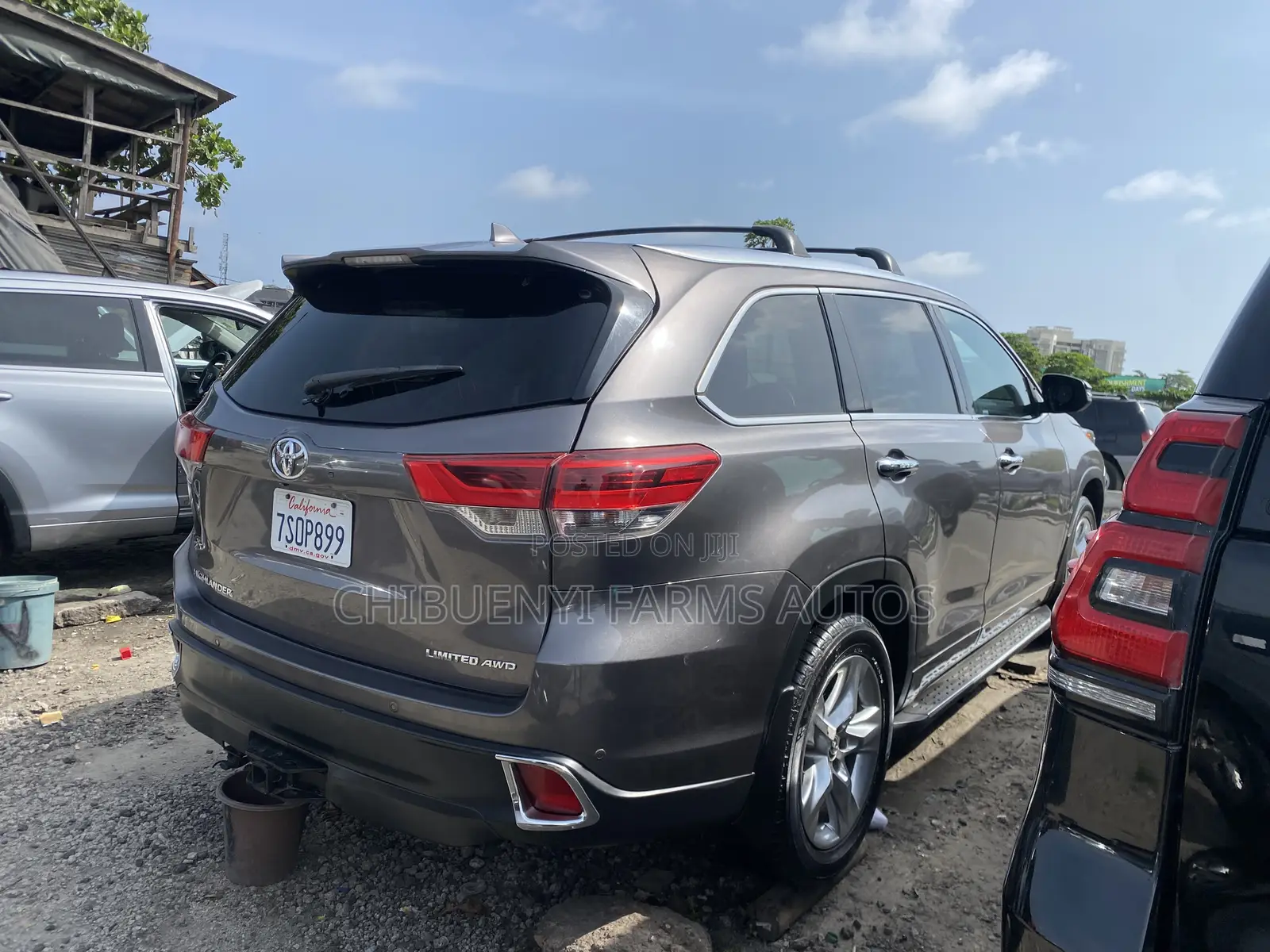Toyota Highlander Limited Platinum 4x4 V6 (3.5L 6cyl 8A) 2017 Gray